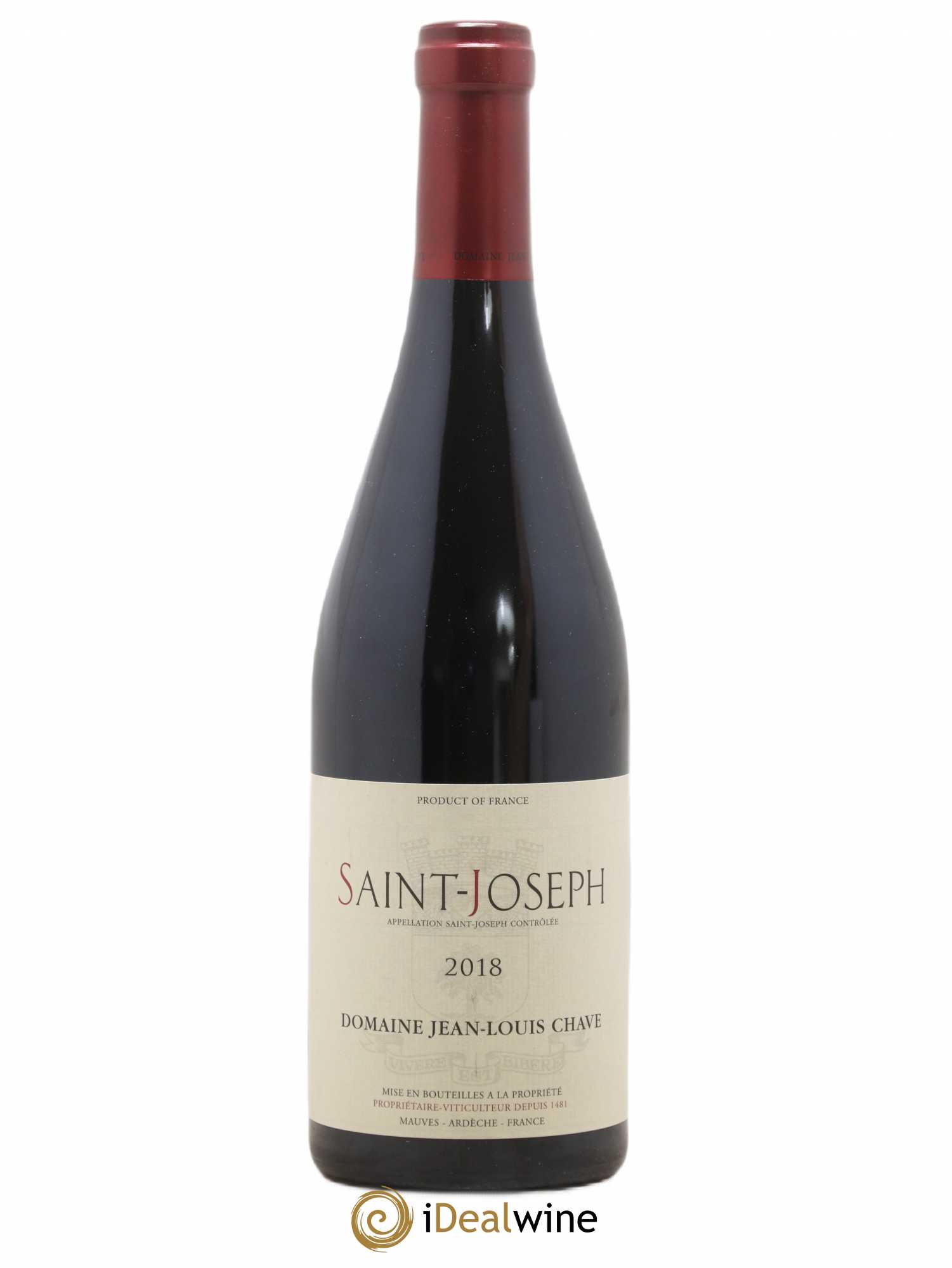 Saint-Joseph Jean-Louis Chave 2018 - Lot de 1 bouteille - 0