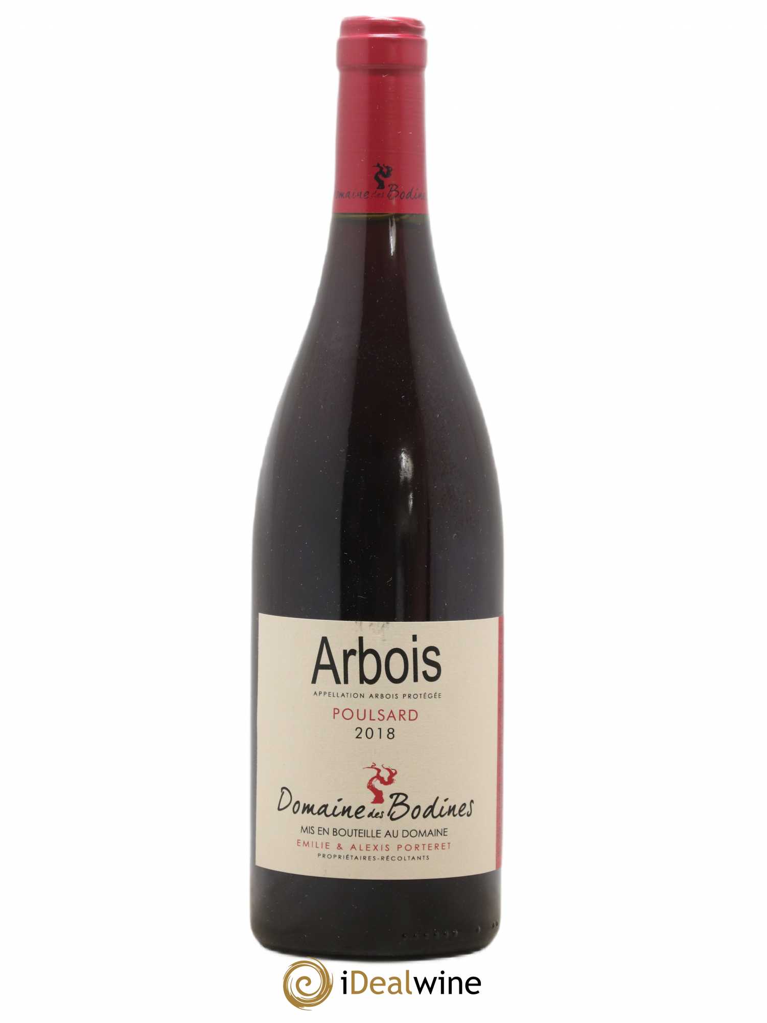 Arbois Poulsard Domaine des Bodines 2018 - Lot de 1 bouteille - 0
