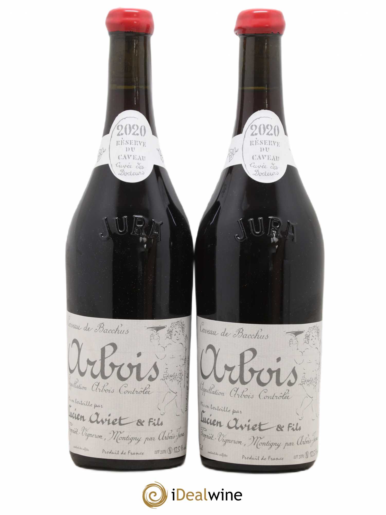 Arbois Lucien Aviet Cuvee Des Docteurs Ploussard 2020 - Posten von 2 Flaschen - 0