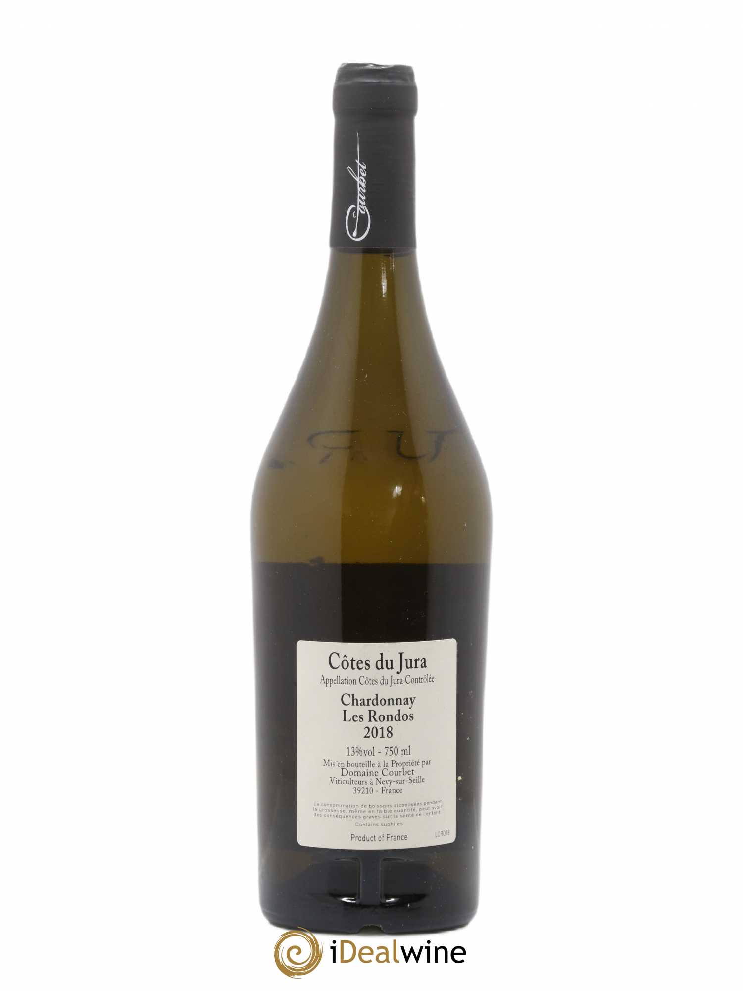 Côtes du Jura Les Rondos Domaine Courbet (sans prix de réserve) 2018 - Posten von 1 Flasche - 1