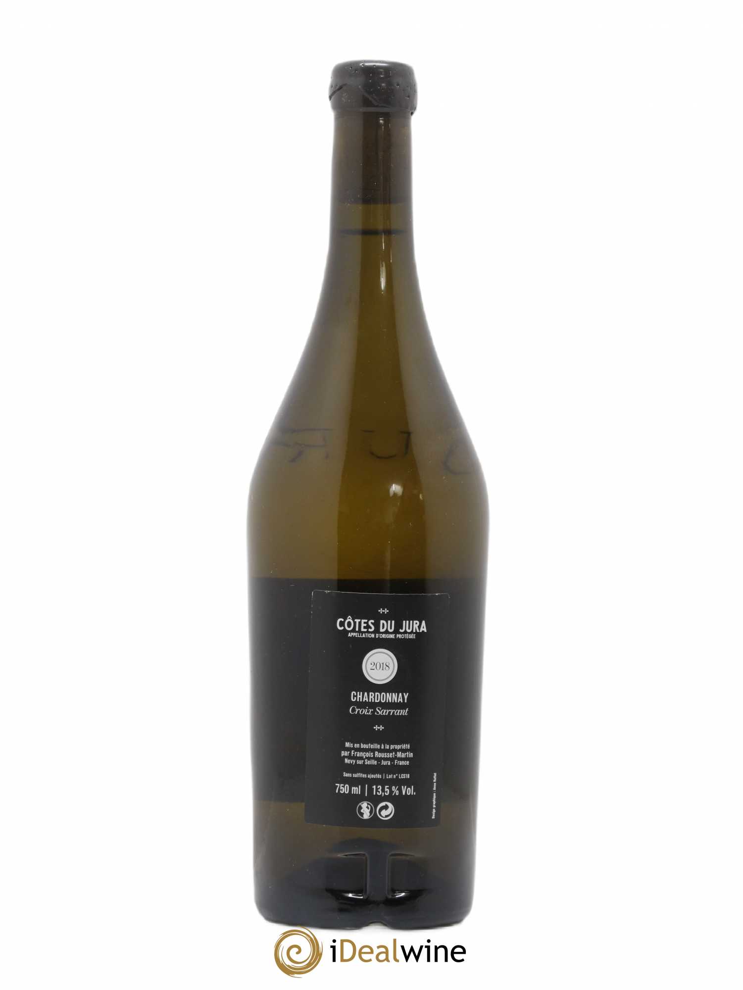 Côtes du Jura Chardonnay Croix Sarrant François Rousset Martin 2018 - Lot de 1 bouteille - 1