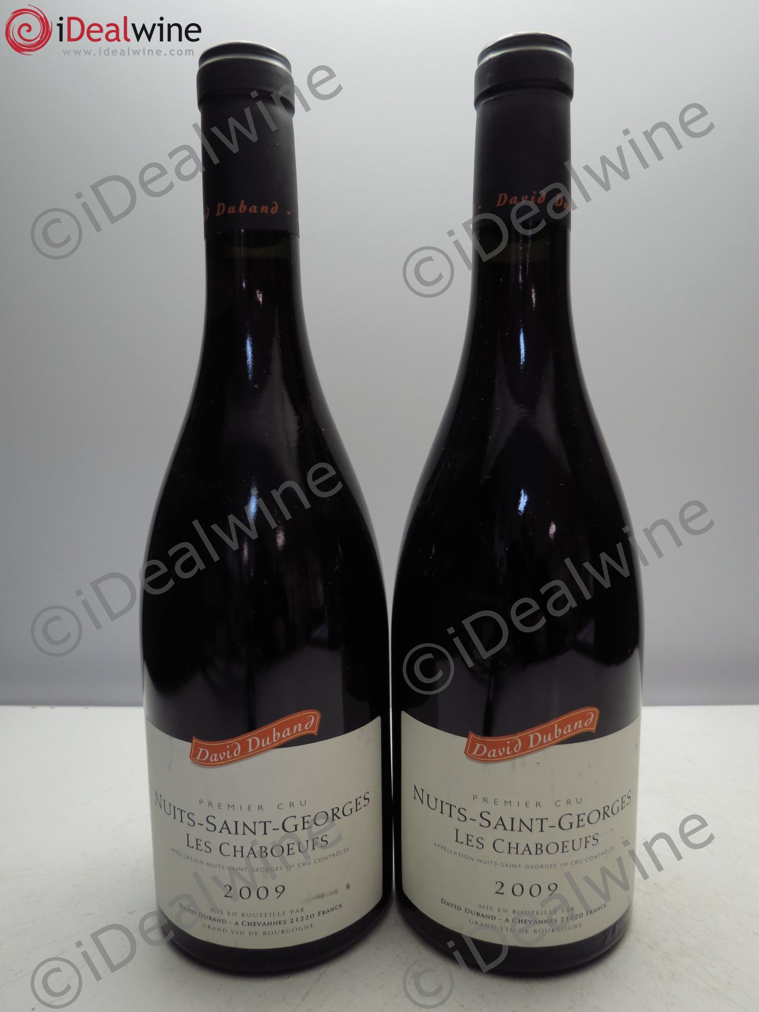 Nuits-Saint-Georges 1er Cru David Duband 2009 - Lot de 2 bouteilles - 0
