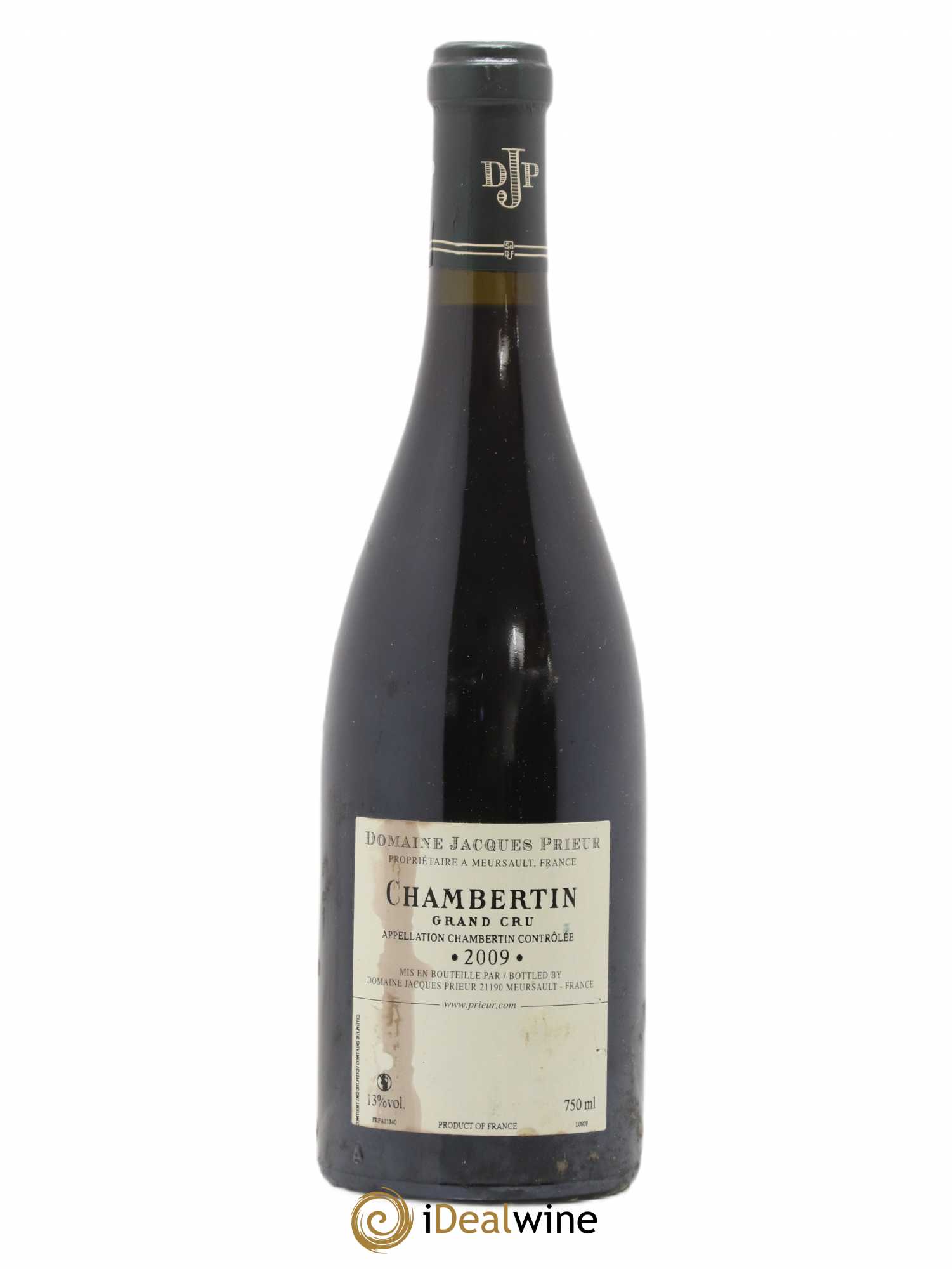 Chambertin Grand Cru Jacques Prieur (Domaine) 2009 - Lot de 1 bouteille - 1