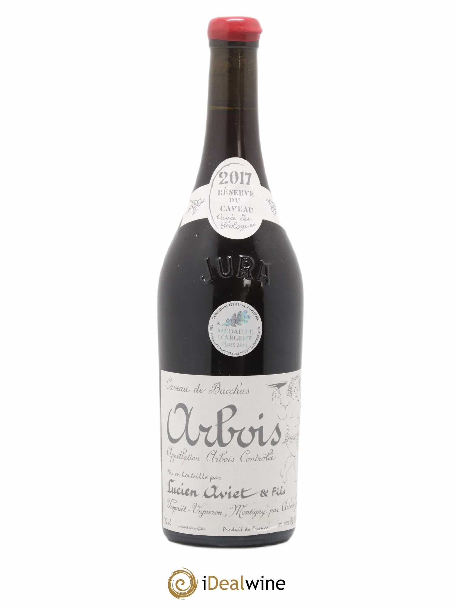 Arbois Cuvée des Géologues cuvée 313 Domaine Lucien Aviet 2017 - Posten von 1 Flasche - 0