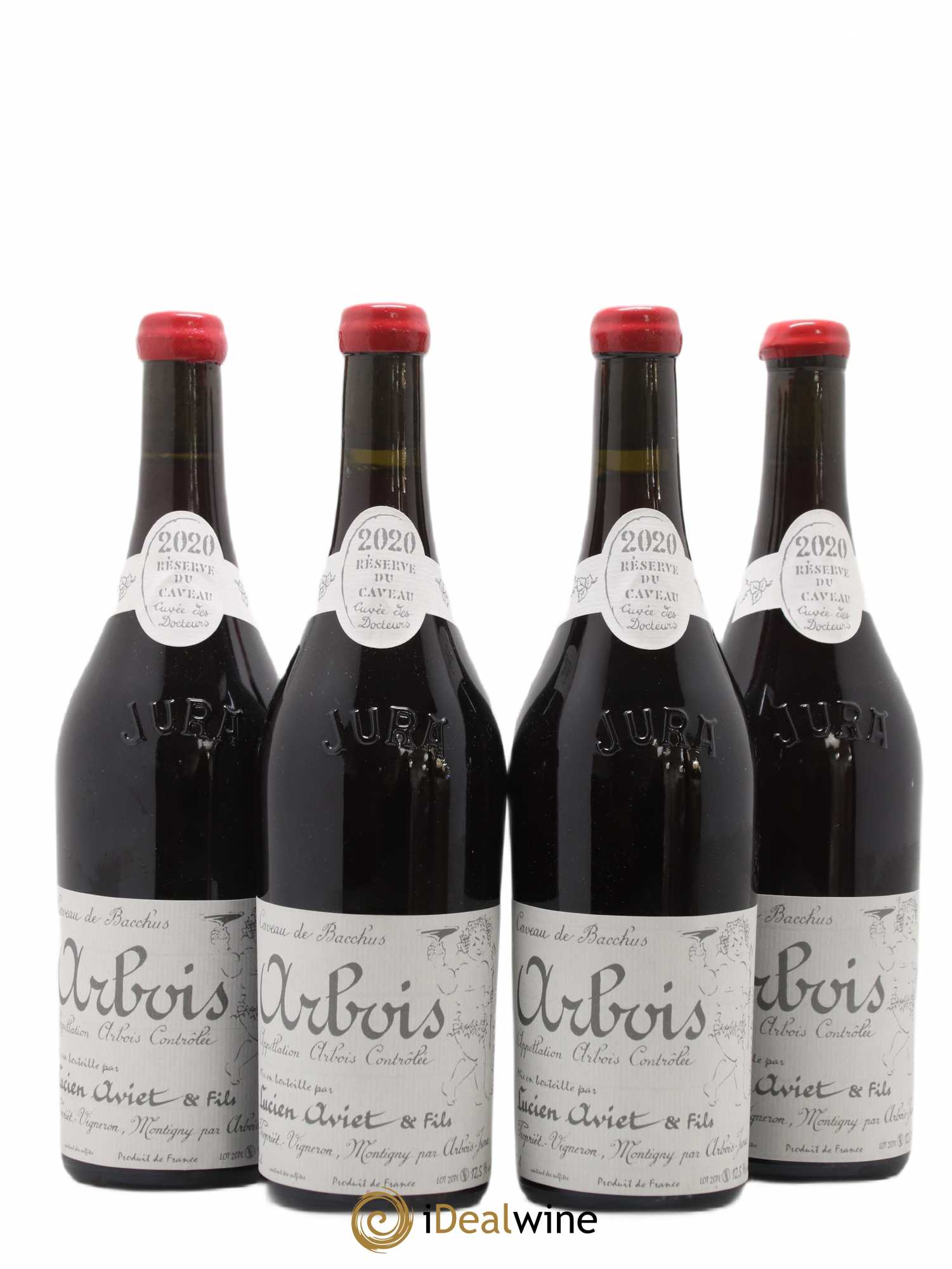 Arbois Poulsard Cuvée des Docteurs Domaine Lucien Aviet 2020 - Posten von 4 Flaschen - 0