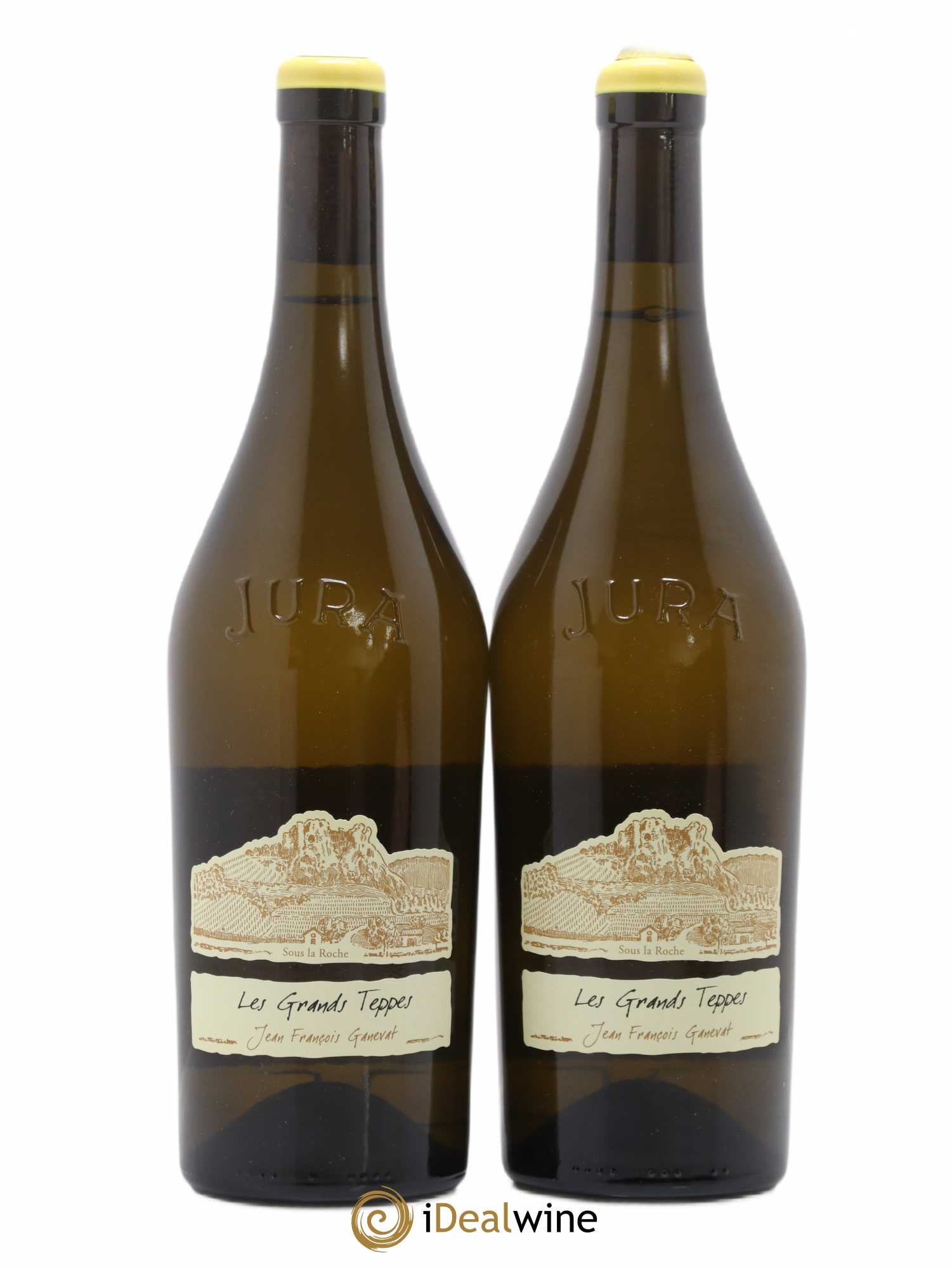 Côtes du Jura Les Grands Teppes Savagnin Ganevat 2018 - Posten von 2 Flaschen - 0