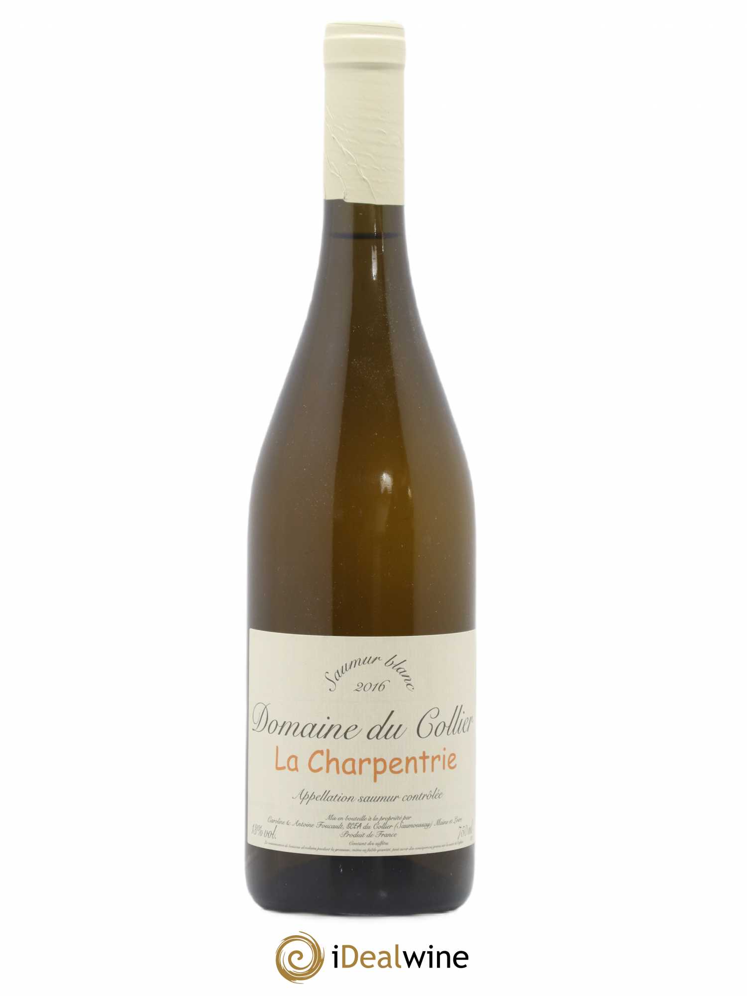 Saumur La Charpentrie Domaine du Collier 2016 - Lot de 1 bouteille - 0