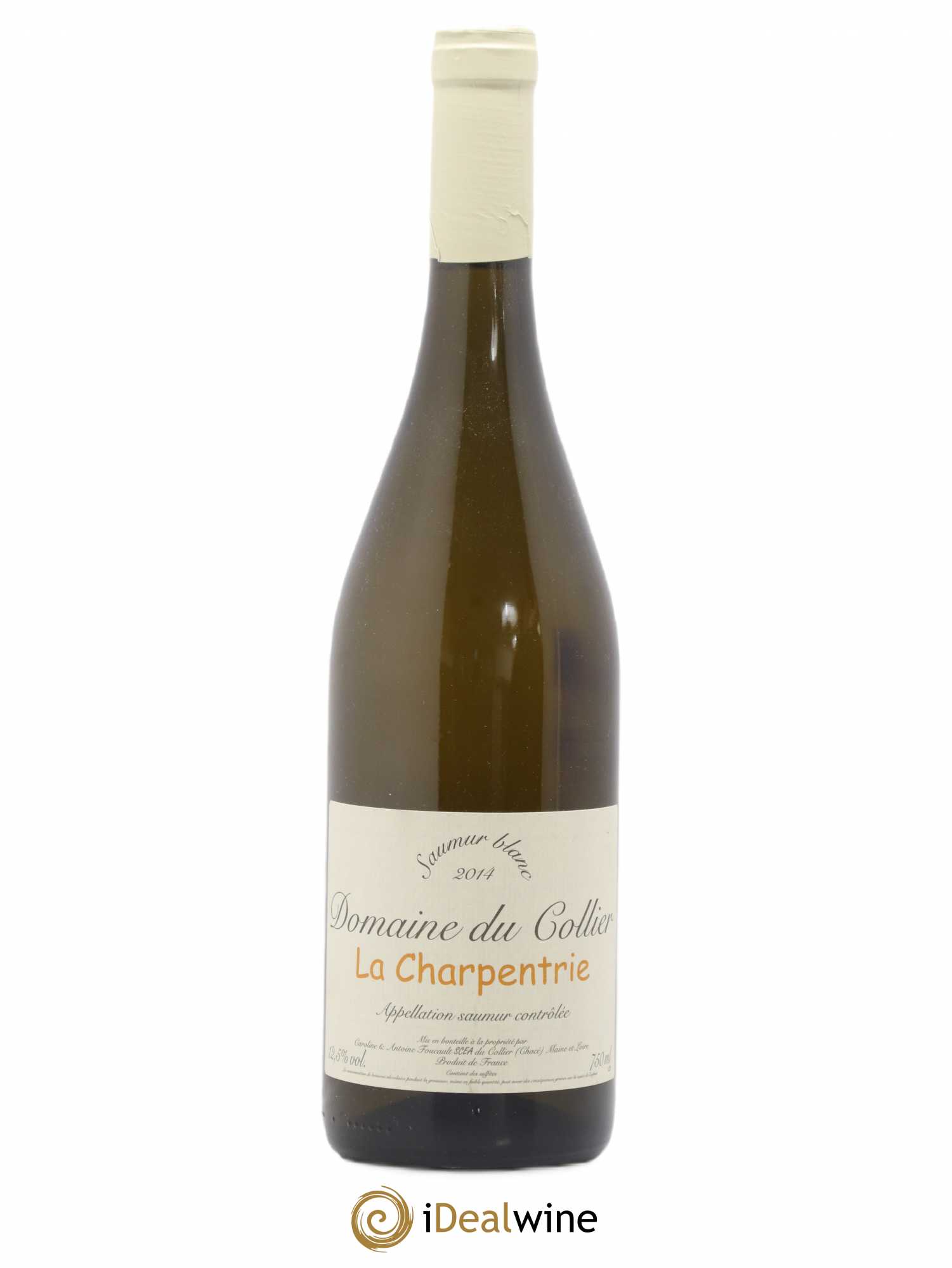 Saumur La Charpentrie Domaine du Collier 2014 - Lot de 1 bouteille - 0