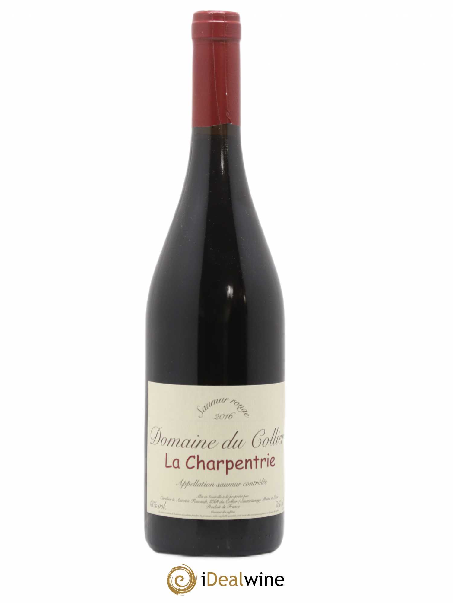 Saumur La Charpentrie Domaine du Collier 2016 - Lot de 1 bouteille - 0