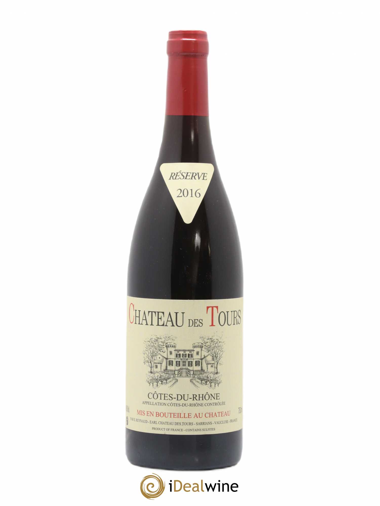 Côtes-du-Rhône Château des Tours Emmanuel Reynaud 2016 - Lot de 1 bouteille - 0