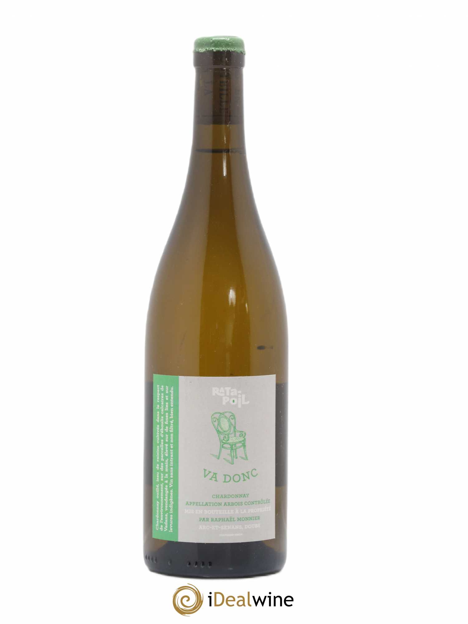 Arbois Va donc Chardonnay Ratapoil 2019 - Lot de 1 bouteille - 0