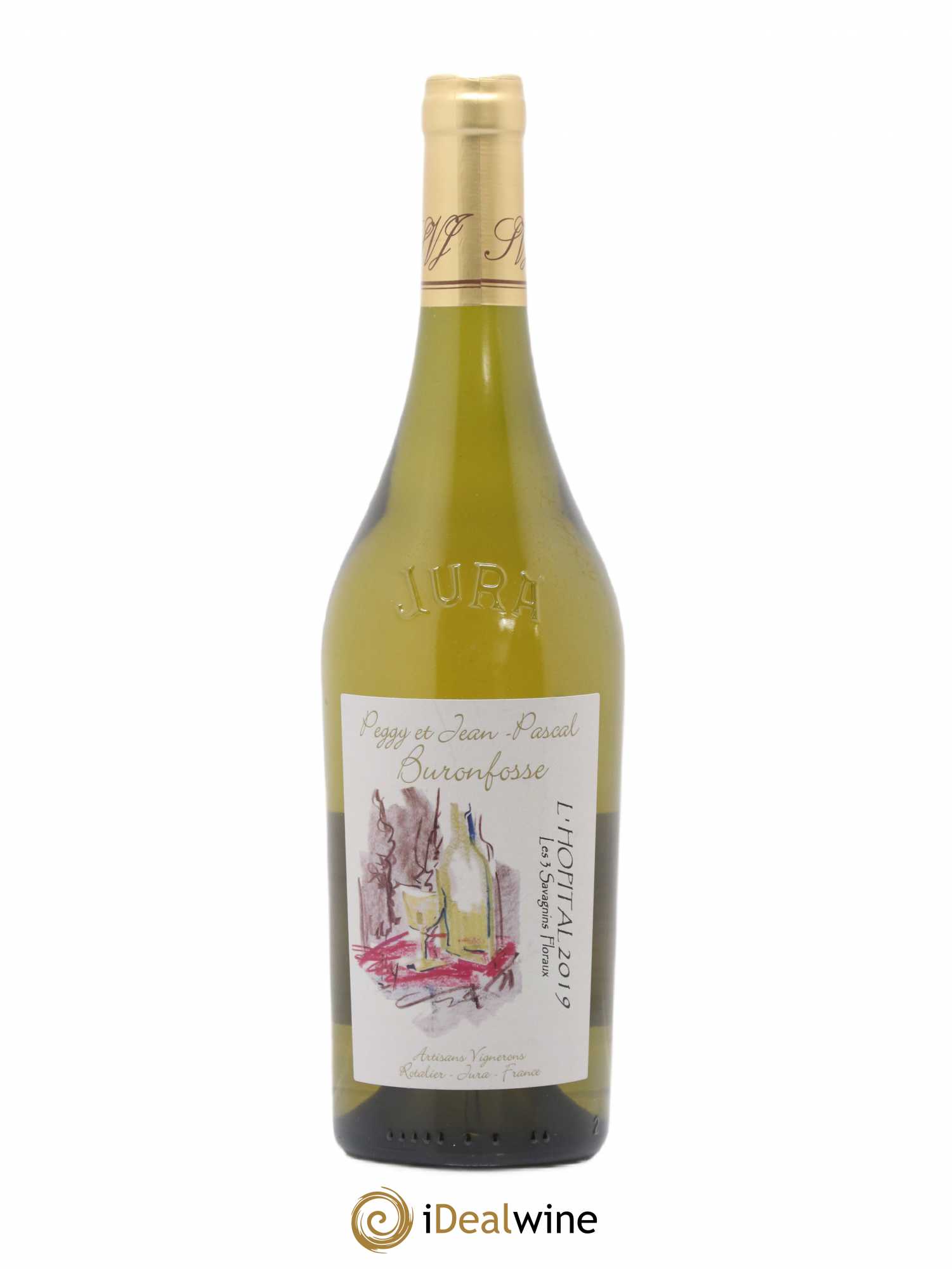 Côtes du Jura L'Hôpital Buronfosse 2019 - Lot de 1 bouteille - 0