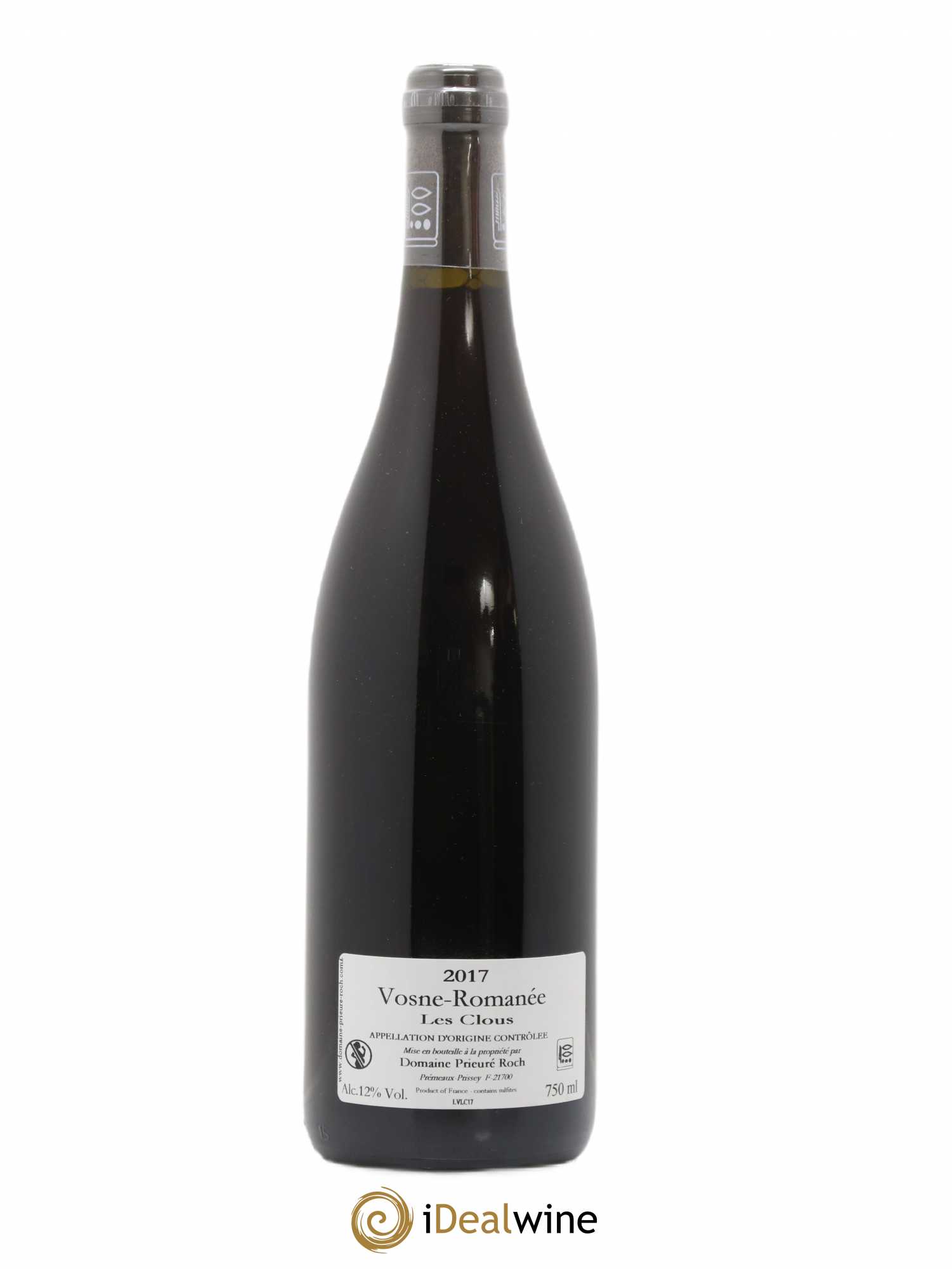 Vosne-Romanée Les Clous Prieuré Roch 2017 - Lot de 1 bouteille - 1