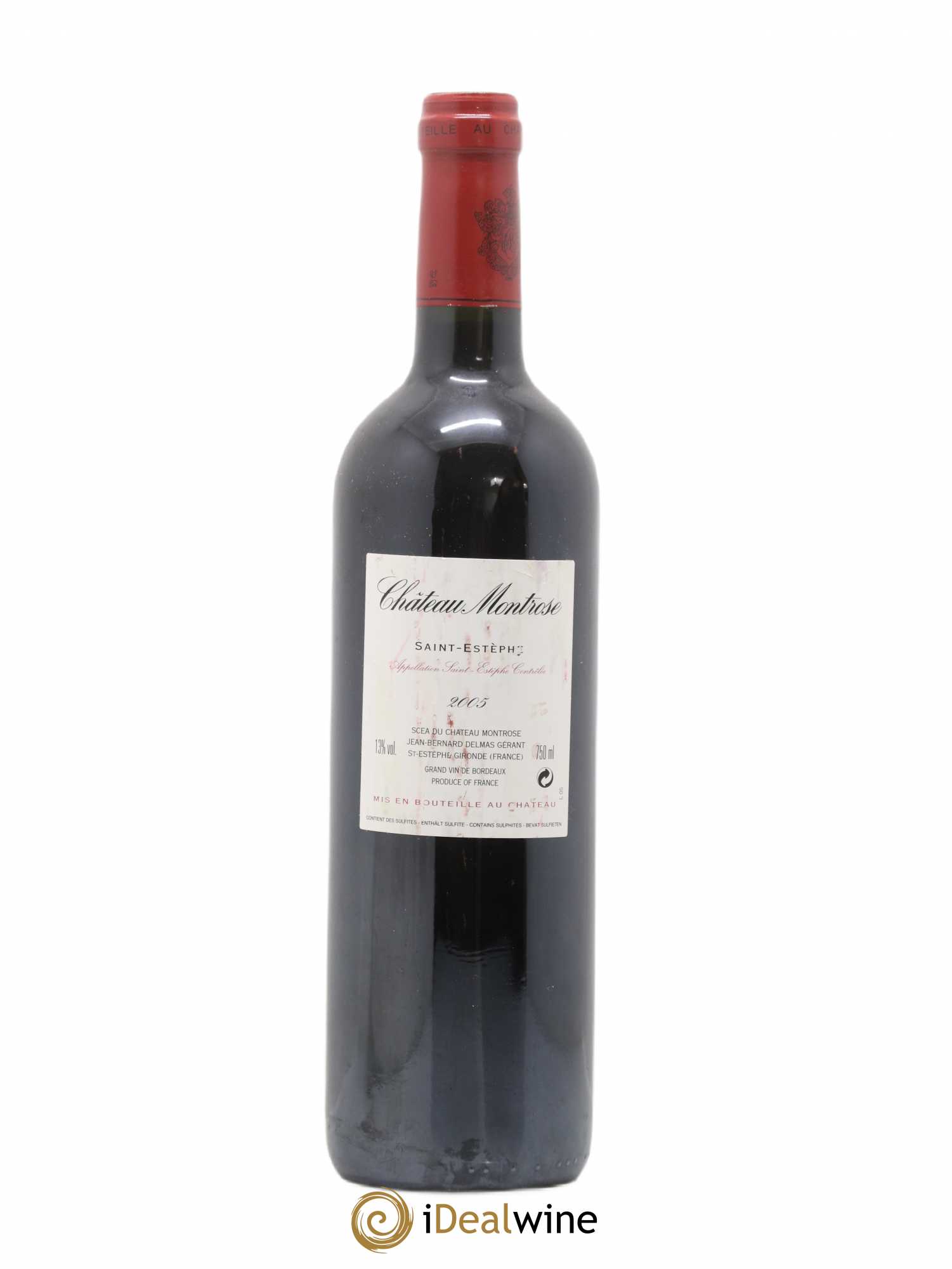 Château Montrose 2ème Grand Cru Classé 2005 - Lot de 1 bouteille - 1