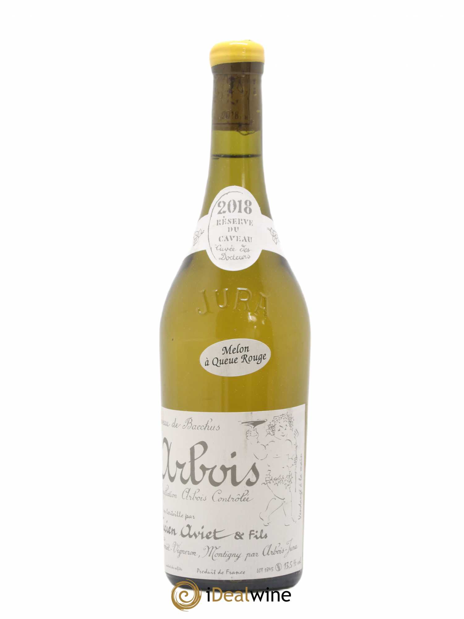 Arbois Melon à Queue Rouge Cuvée des Docteurs Lucien Aviet (Domaine) 2018 - Lot de 1 bouteille - 0