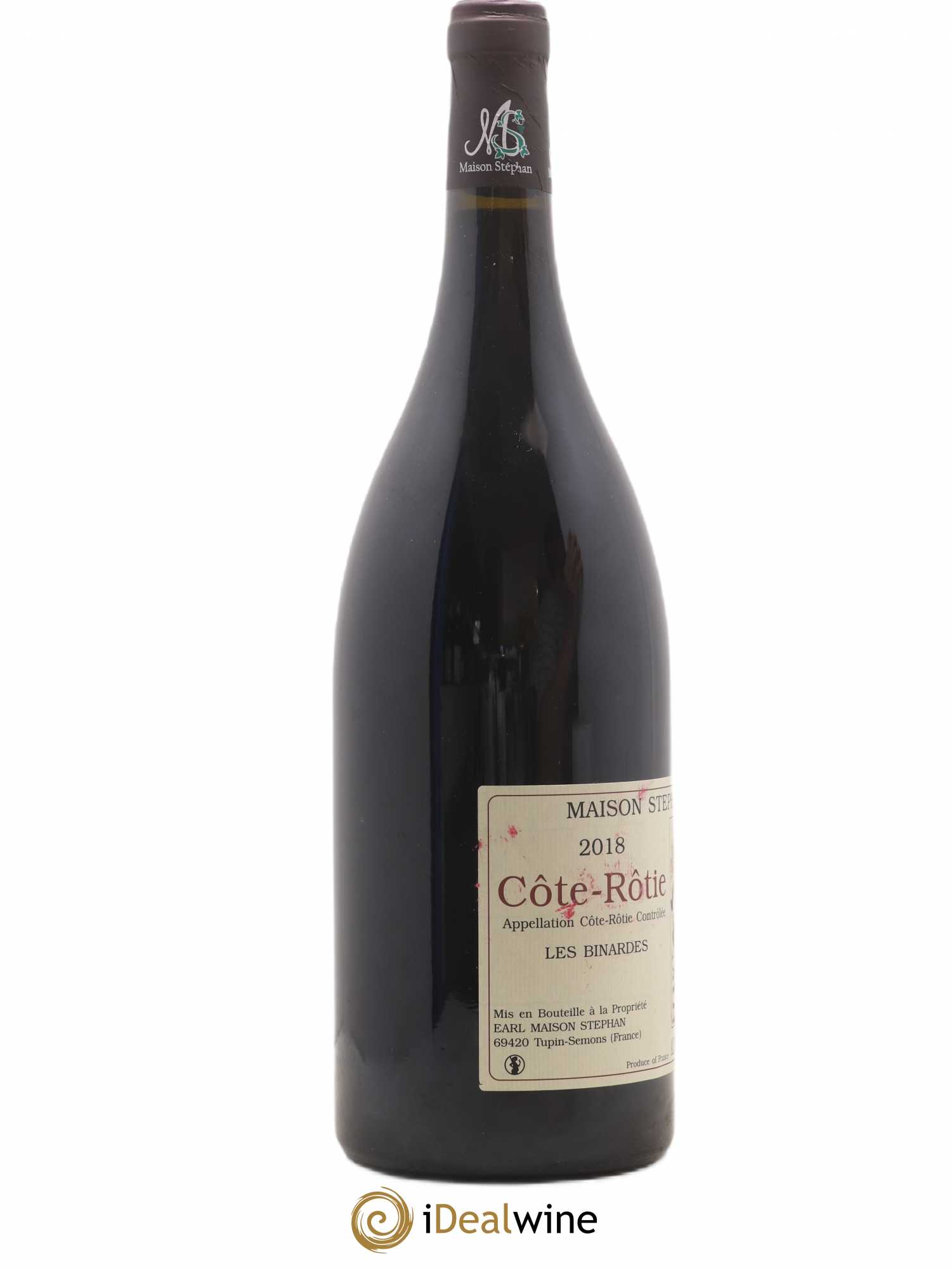 Côte-Rôtie Les Binardes Jean-Michel Stephan  (sans prix de réserve) 2018 - Lot de 1 magnum - 2
