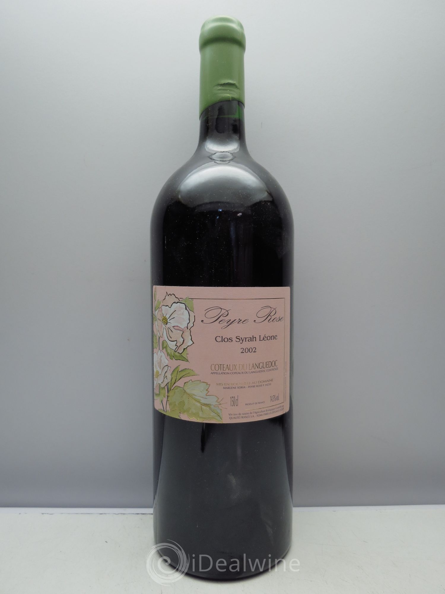 Coteaux du Languedoc Domaine Peyre Rose Belle Léone (anciennement Syrah Léone) Marlène Soria 2002 - Lot de 1 magnum - 0