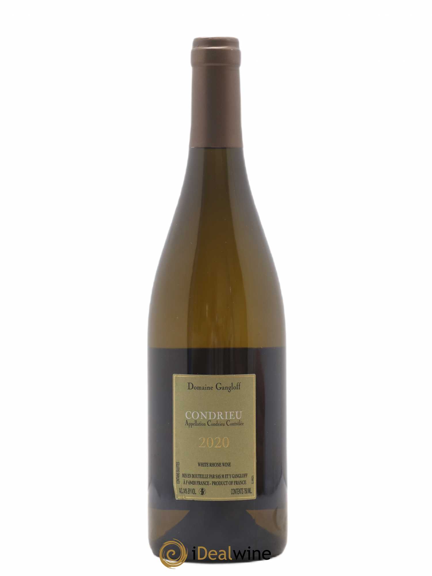 Condrieu Domaine Gangloff (Domaine) 2020 - Lot de 1 bouteille - 1