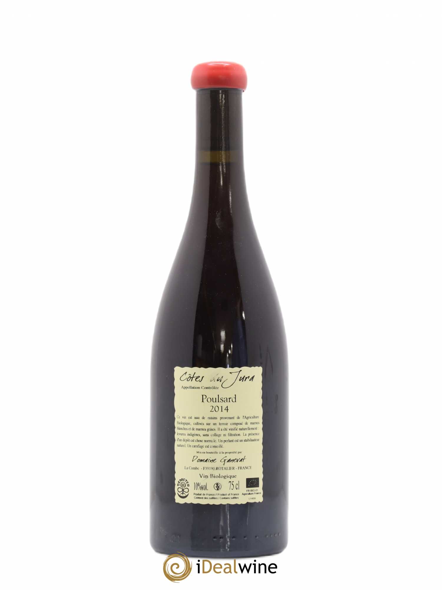 Côtes du Jura Cuvée de l'Enfant Terrible Jean-François Ganevat (Domaine) 2014 - Lot de 1 bouteille - 1