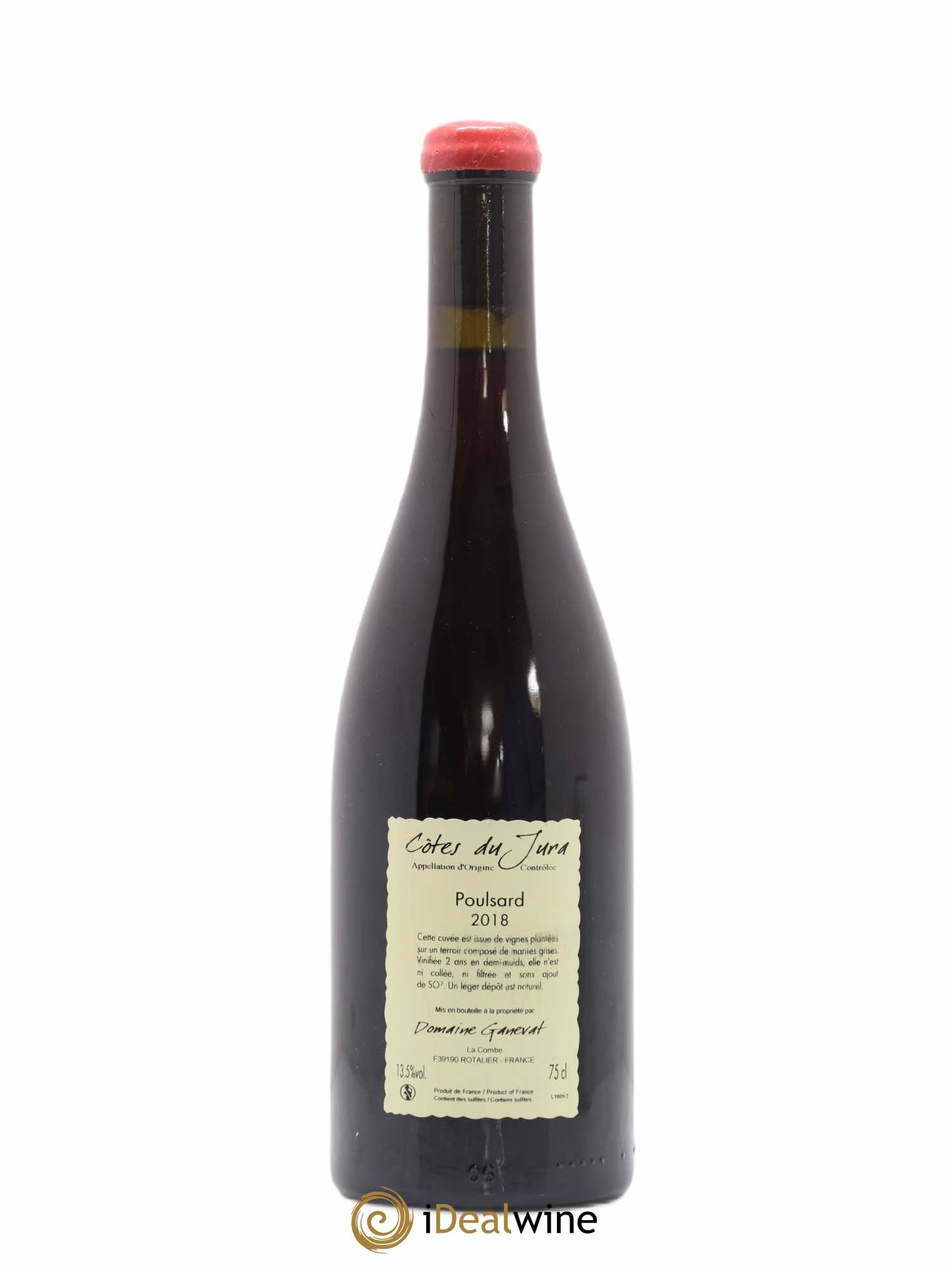 Côtes du Jura Les Chalasses Vieilles Vignes Poulsard Jean-François Ganevat (Domaine) 2018 - Lot de 1 bouteille - 1