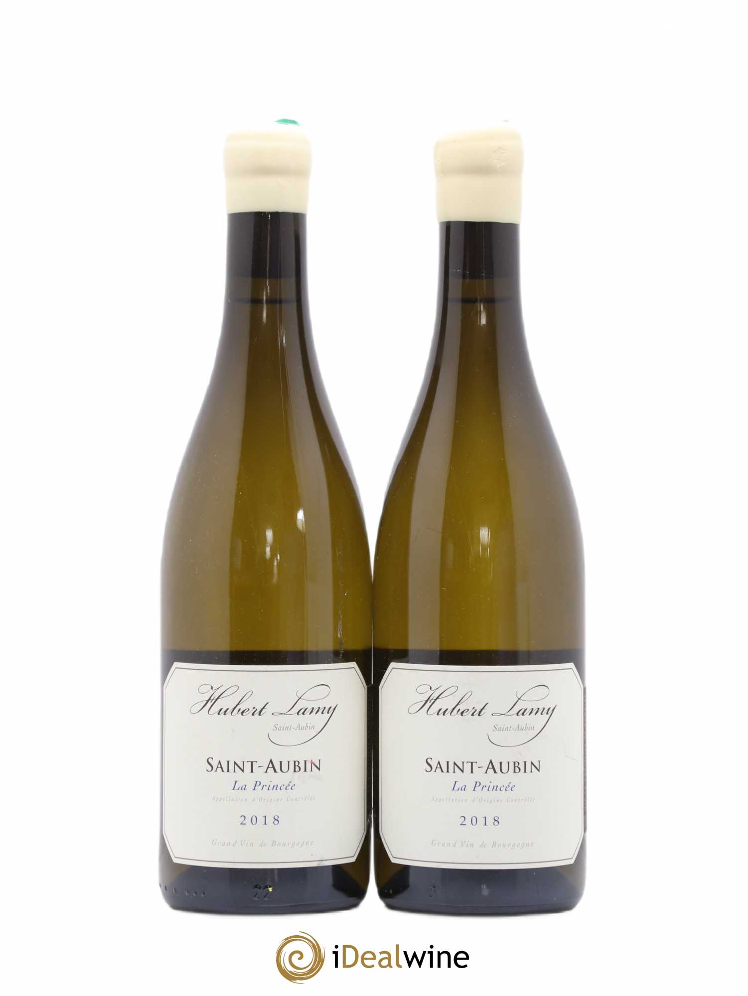 Saint-Aubin La Princée Hubert Lamy 2018 - Lot de 2 bouteilles - 0