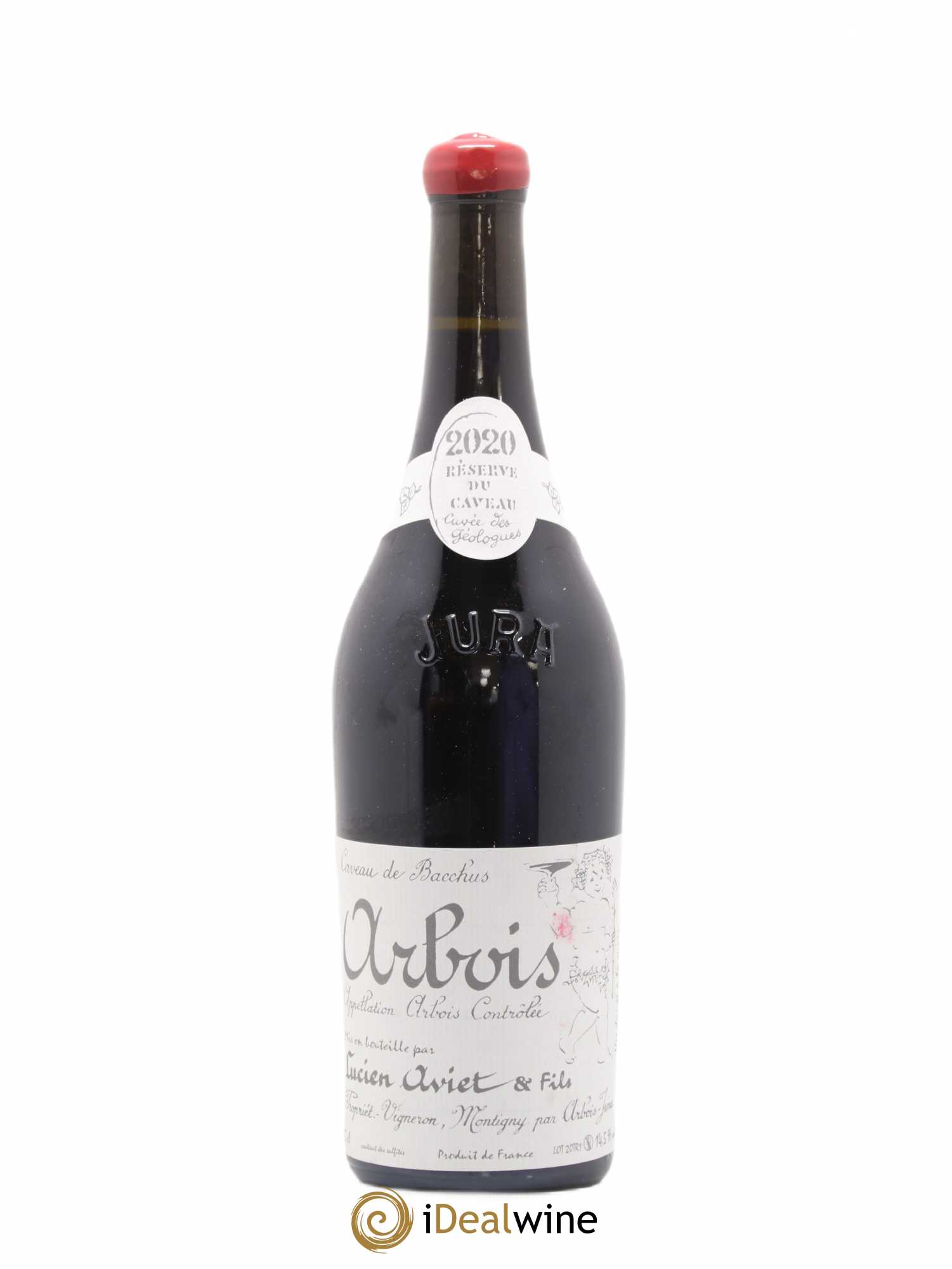 Arbois Trousseau Marne Rouge Cuvée des Géologues Lucien Aviet (Domaine) 2020 - Posten von 1 Flasche - 0