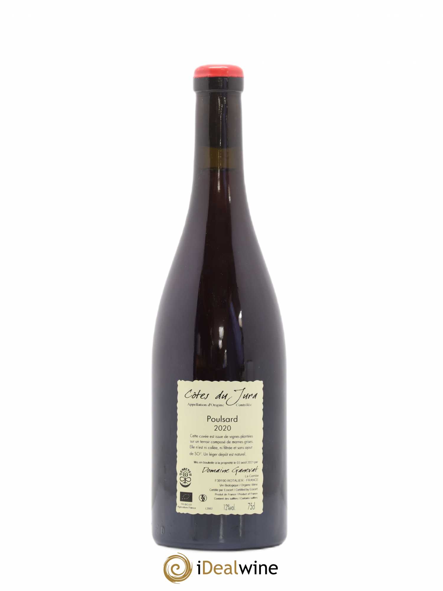 Côtes du Jura Les Chalasses Vieilles Vignes Poulsard Jean-François Ganevat (Domaine) 2020 - Lot de 1 bouteille - 1