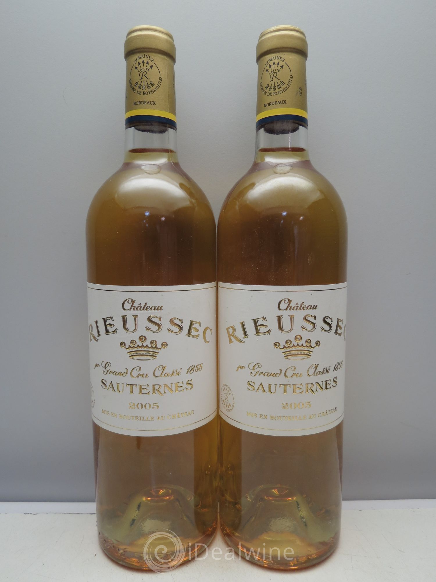 Château Rieussec 1er Grand Cru Classé 2005 - Lotto di 2 bottiglie - 0