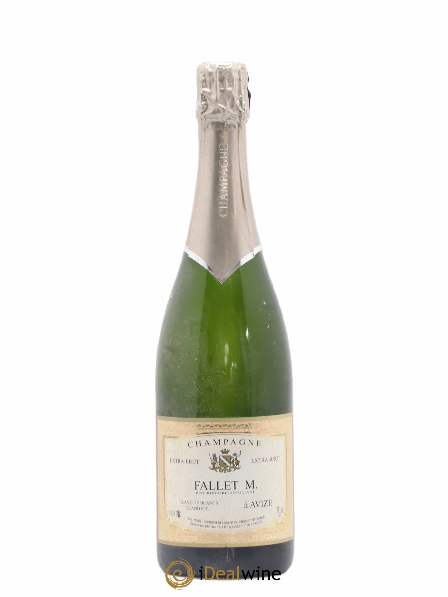 Champagne Blanc de Blanc Grand Cru Extra Brut Fallet M. - Posten von 1 Flasche - 0