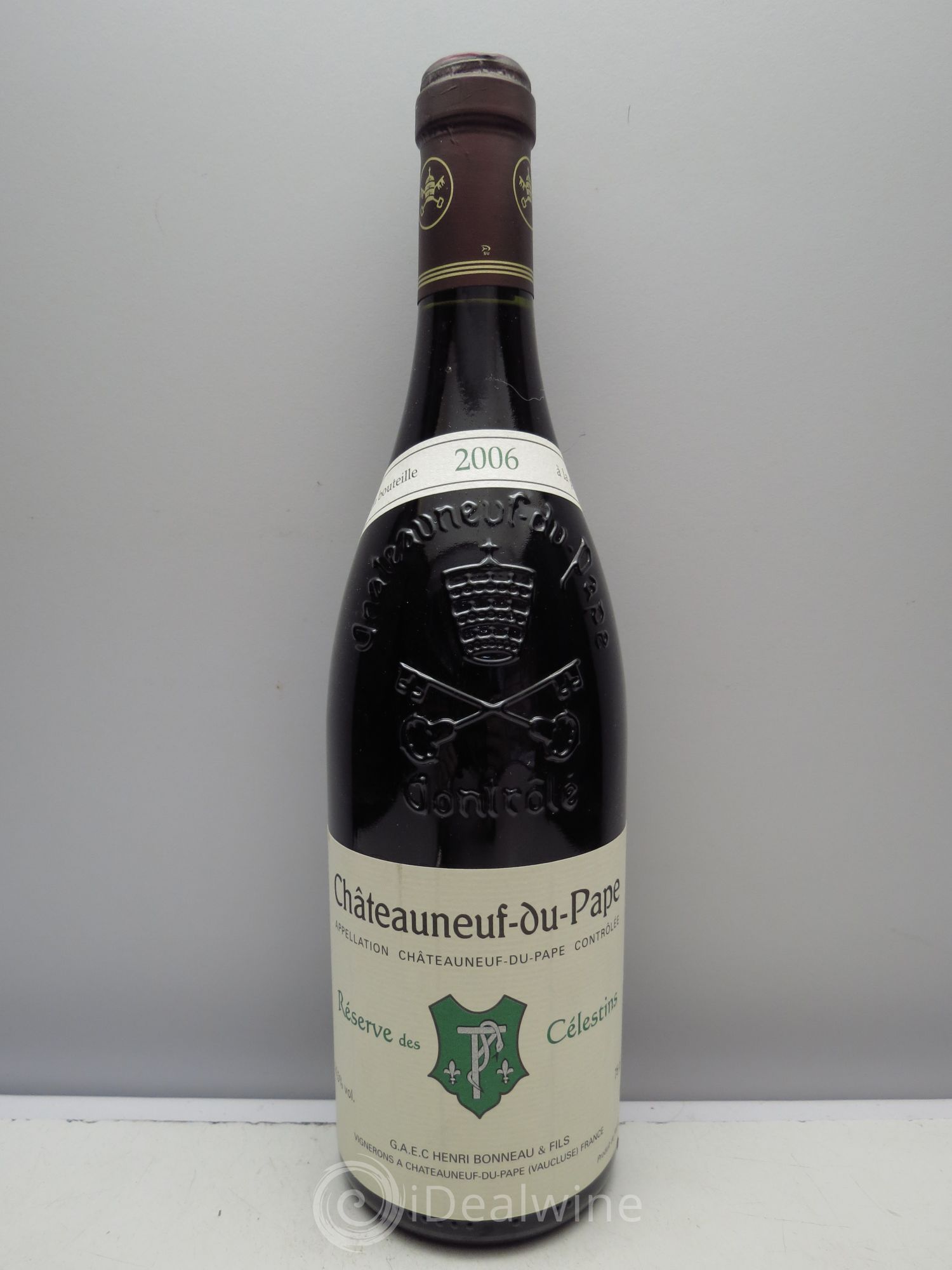 Châteauneuf-du-Pape Réserve des Célestins Henri Bonneau & Fils 2006 - Lot de 1 bouteille - 0