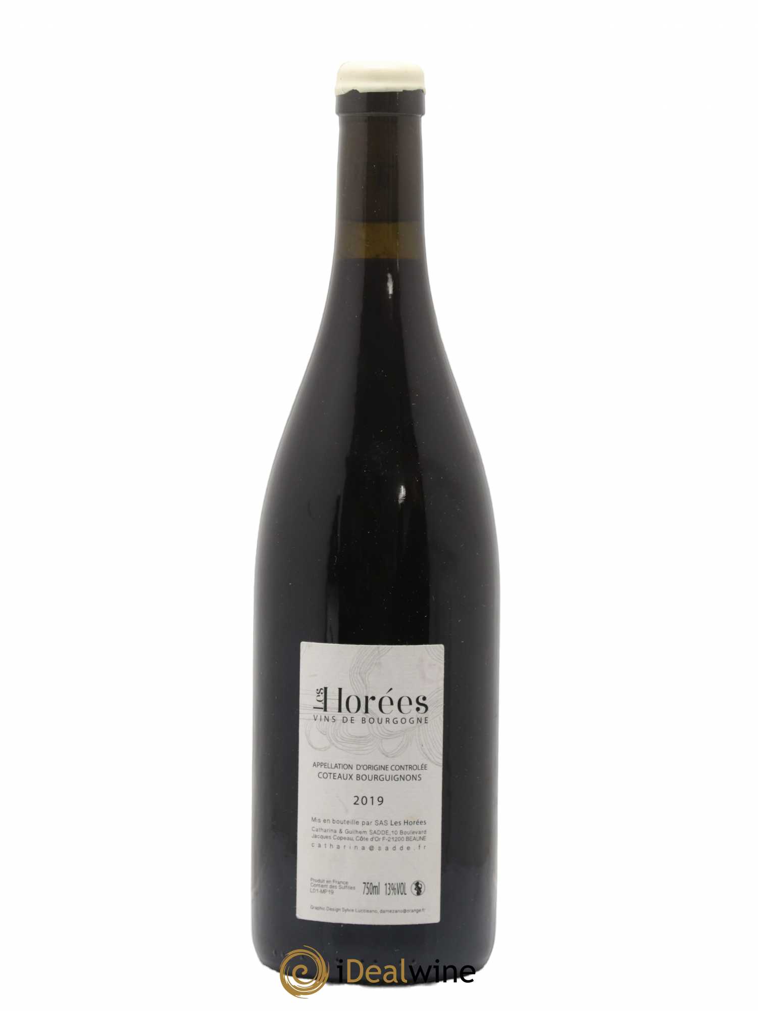 Bourgogne Côteaux Bourguignons Mon Poulain Les Horées 2019 - Posten von 1 Flasche - 1
