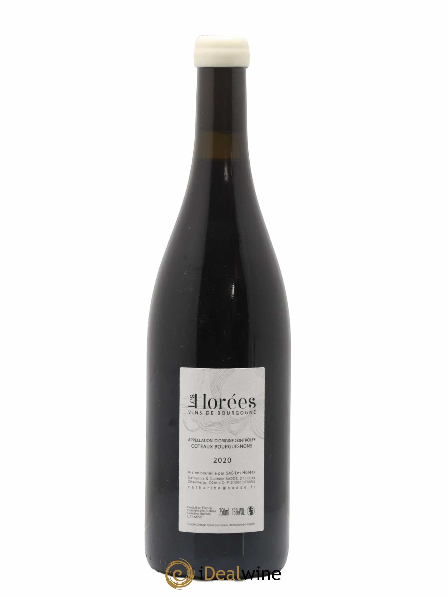 Bourgogne Côteaux Bourguignons Mon Poulain Les Horées 2020 - Posten von 1 Flasche - 1