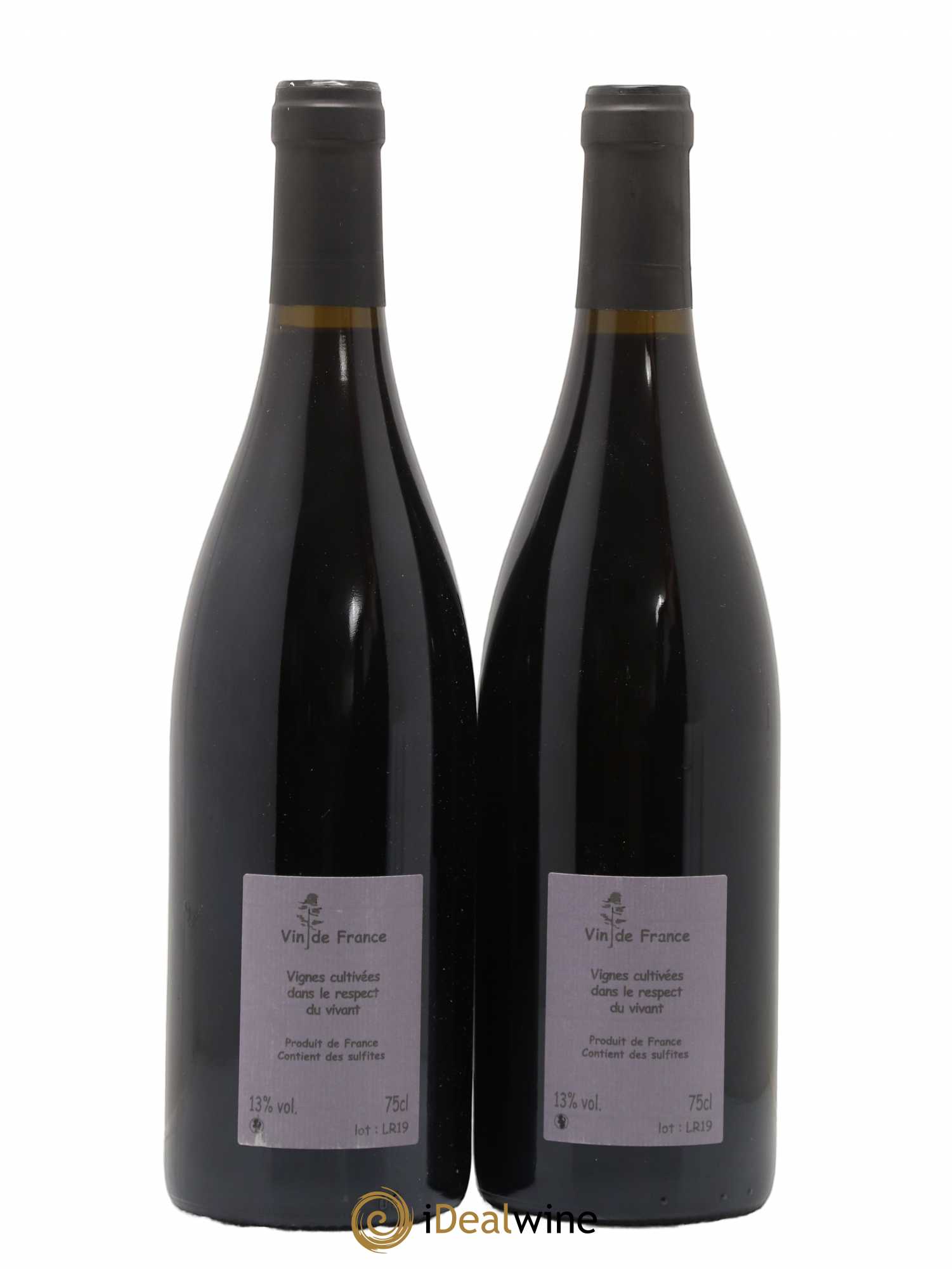 Vin de France Les Rouliers Benoit Courault 2019 - Lot de 2 bouteilles - 1