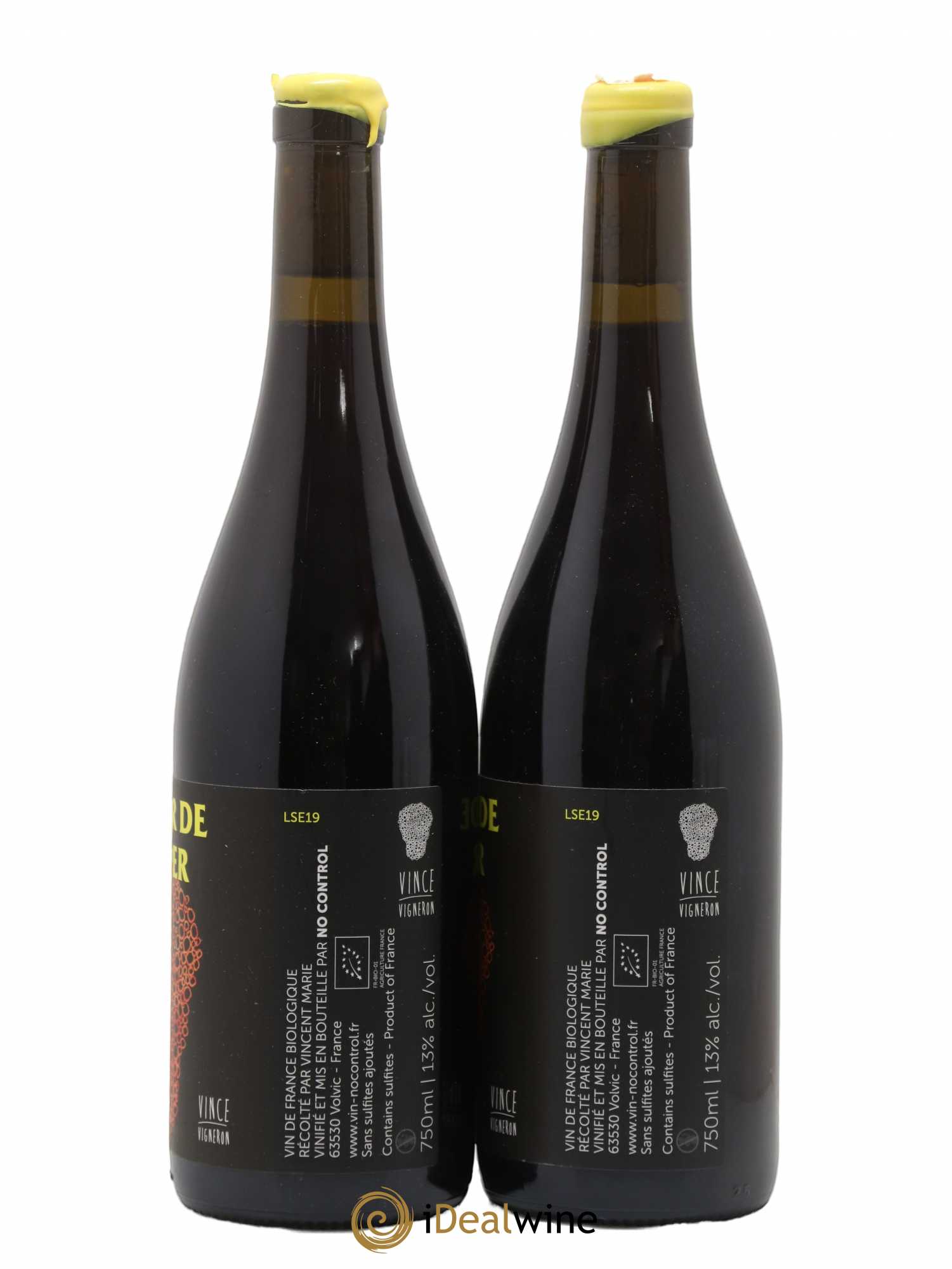 Vin de France Auvergne Sortie de l'Enfer No Control 2019 - Posten von 2 Flaschen - 1