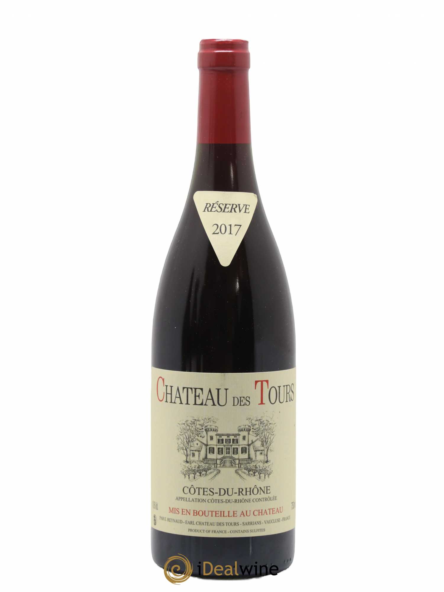 Côtes-du-Rhône Château des Tours Emmanuel Reynaud 2017 - Lot de 1 bouteille - 0