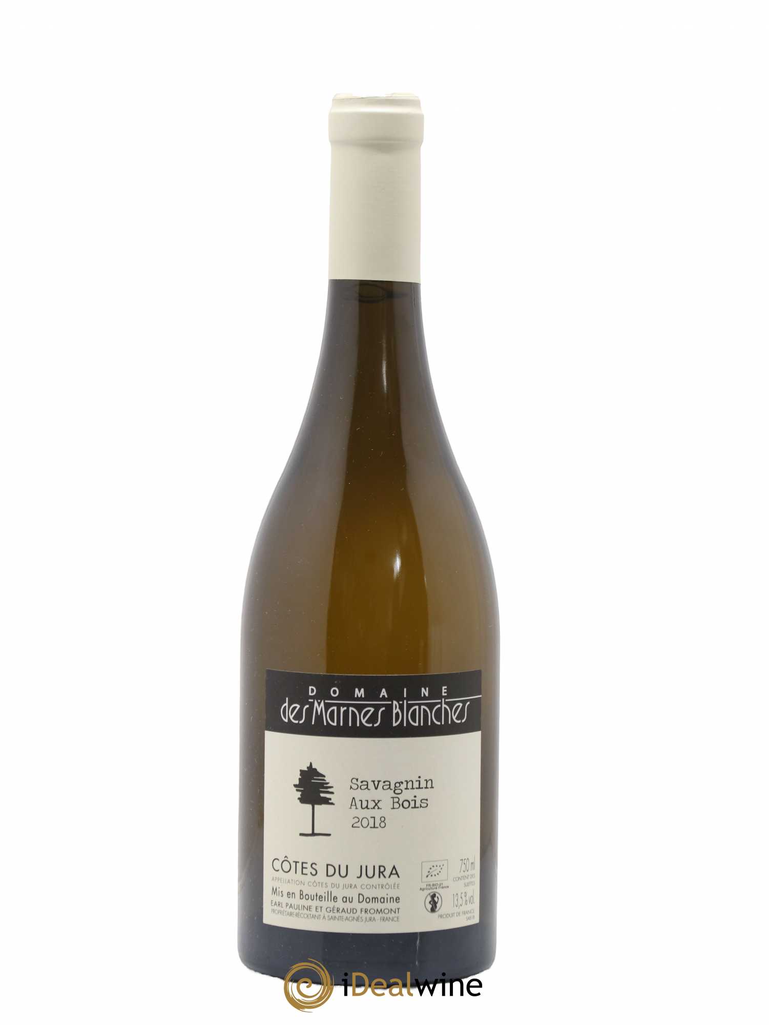 Côtes du Jura Aux Bois Savagnin Marnes Blanches (Domaine des) 2018 - Lot de 1 bouteille - 0