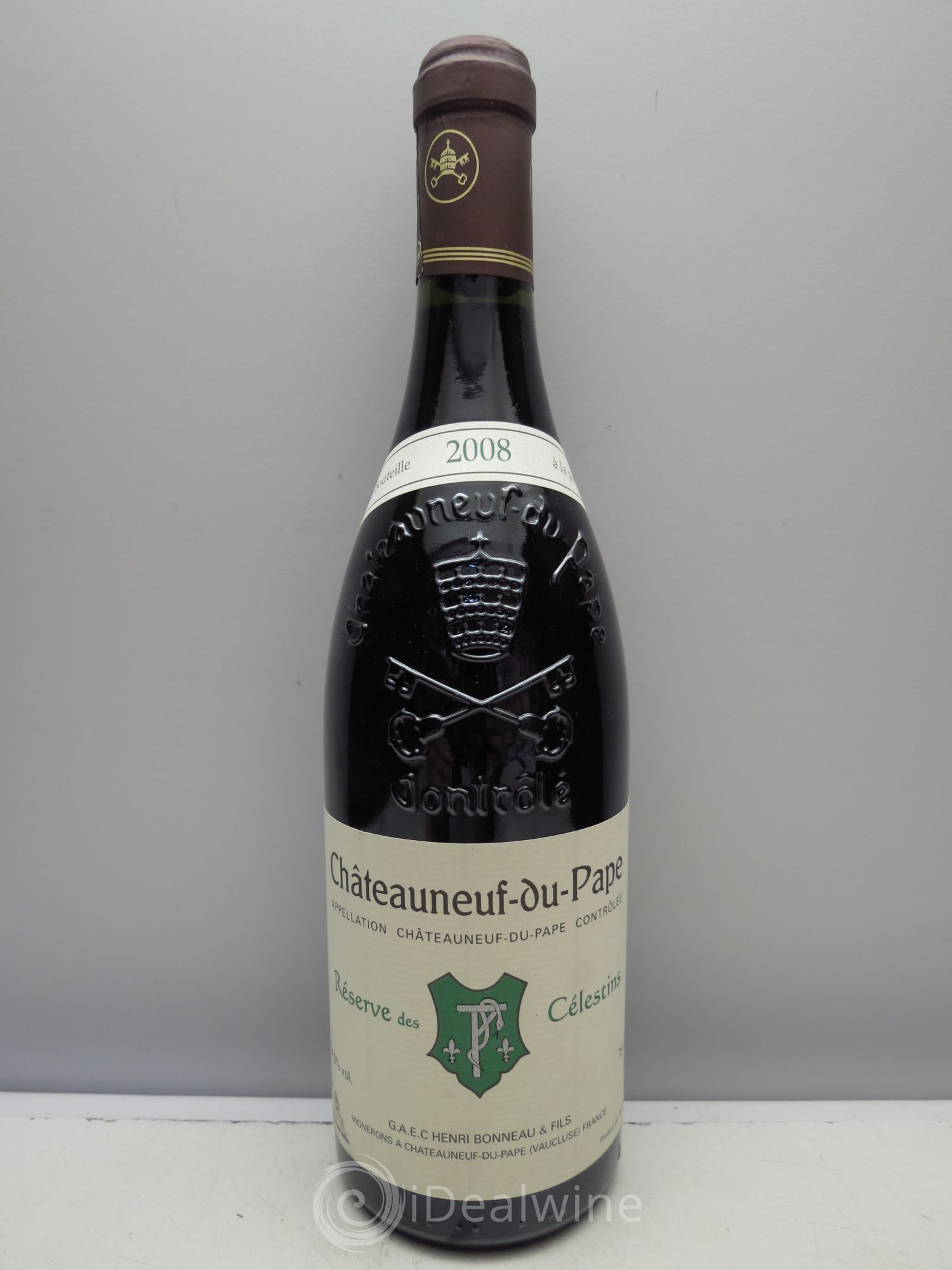 Châteauneuf-du-Pape Réserve des Célestins Henri Bonneau & Fils 2008 - Lot de 1 bouteille - 0