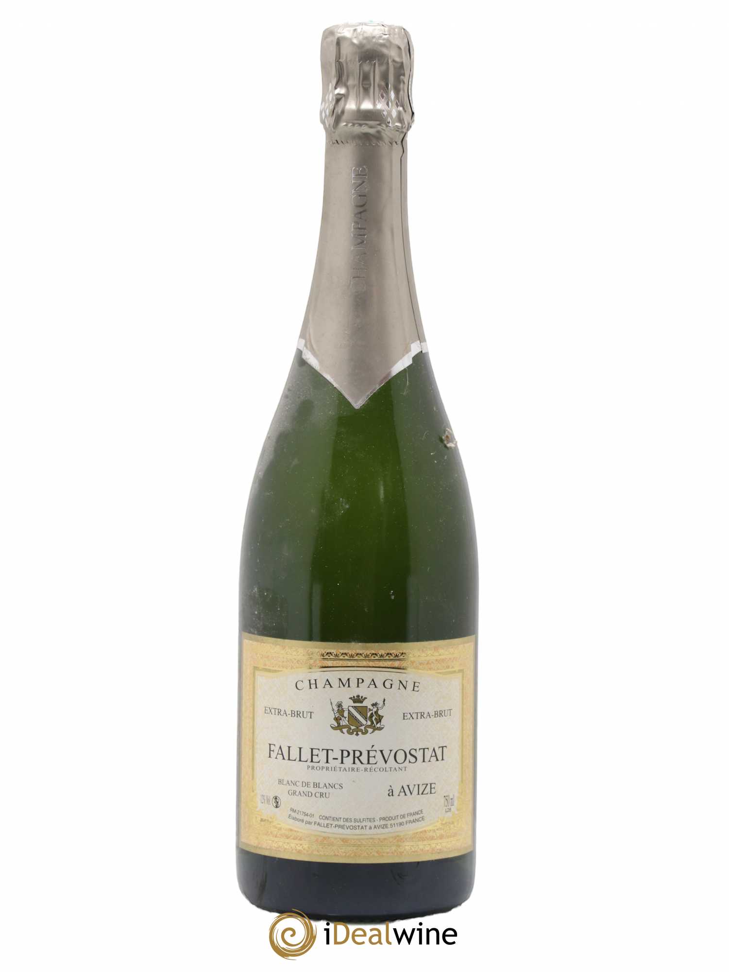 Champagne Grand Cru Extra But Domaine Fallet-Prévostat 2010 - Posten von 1 Flasche - 0