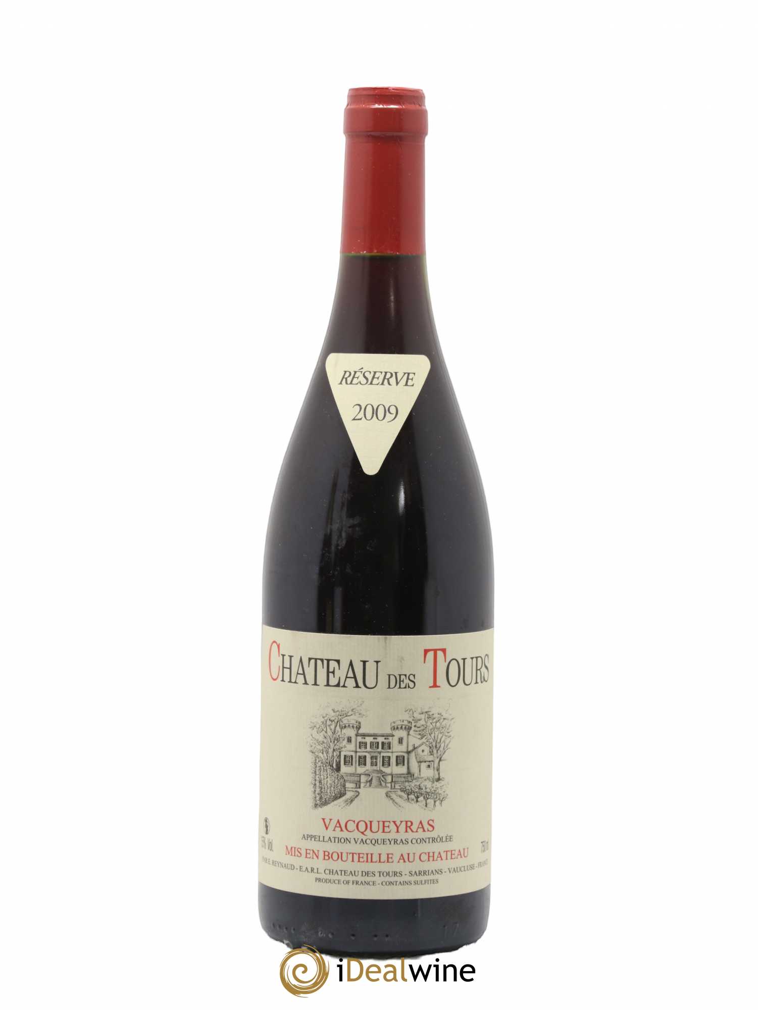 Vacqueyras Château des Tours Emmanuel Reynaud 2009 - Lot de 1 bouteille - 0