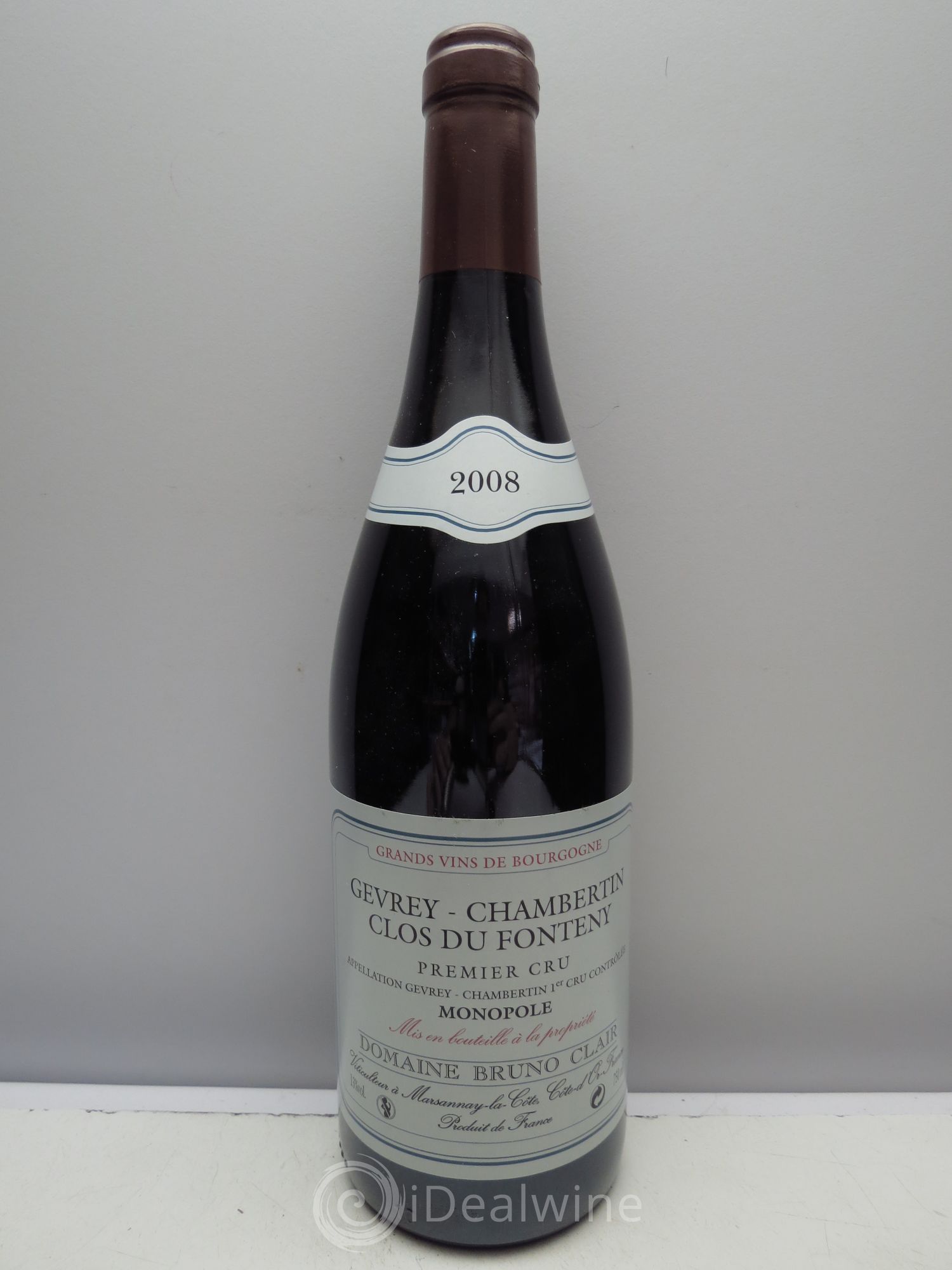 Gevrey-Chambertin 1er Cru Clos du Fonteny 2008 - Lot de 1 bouteille - 0