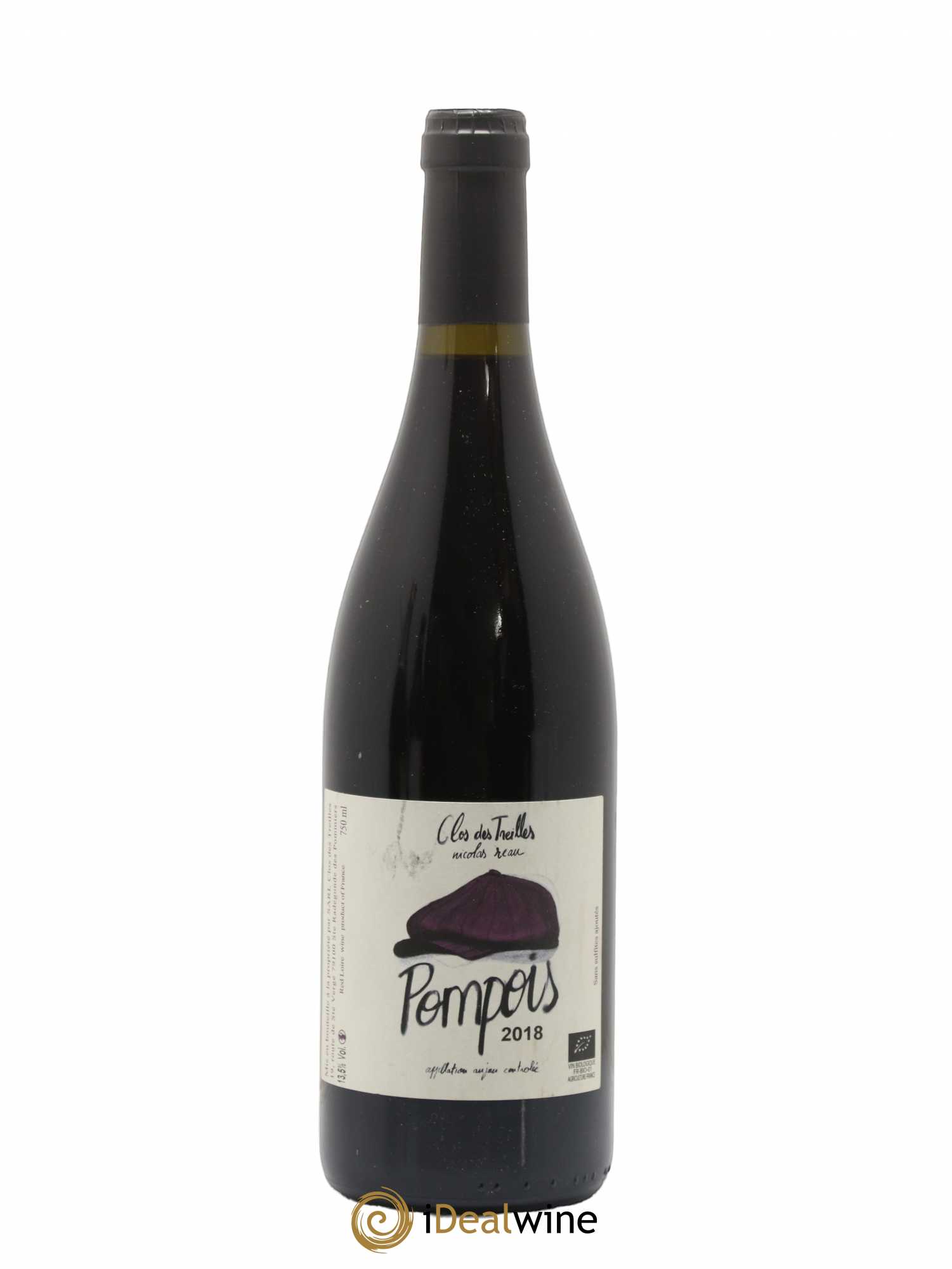 Anjou Pompois Clos des Treilles - Nicolas Réau 2018 - Lot de 1 bouteille - 0