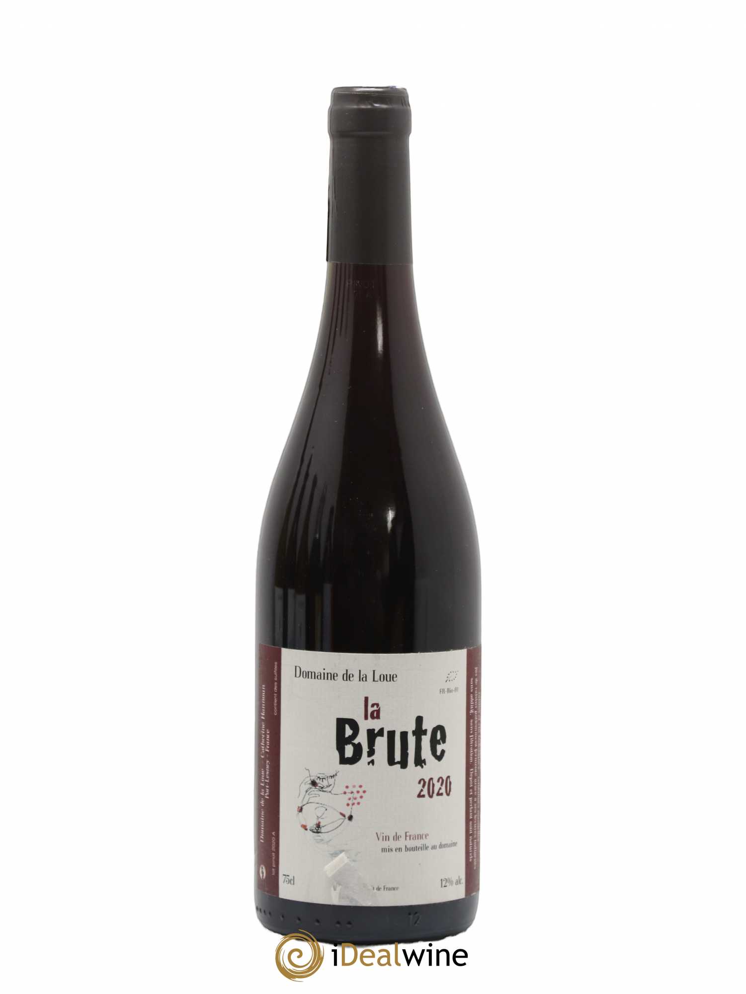 Vin de France La Brute Domaine de la Loue 2020 - Lot de 1 bouteille - 0