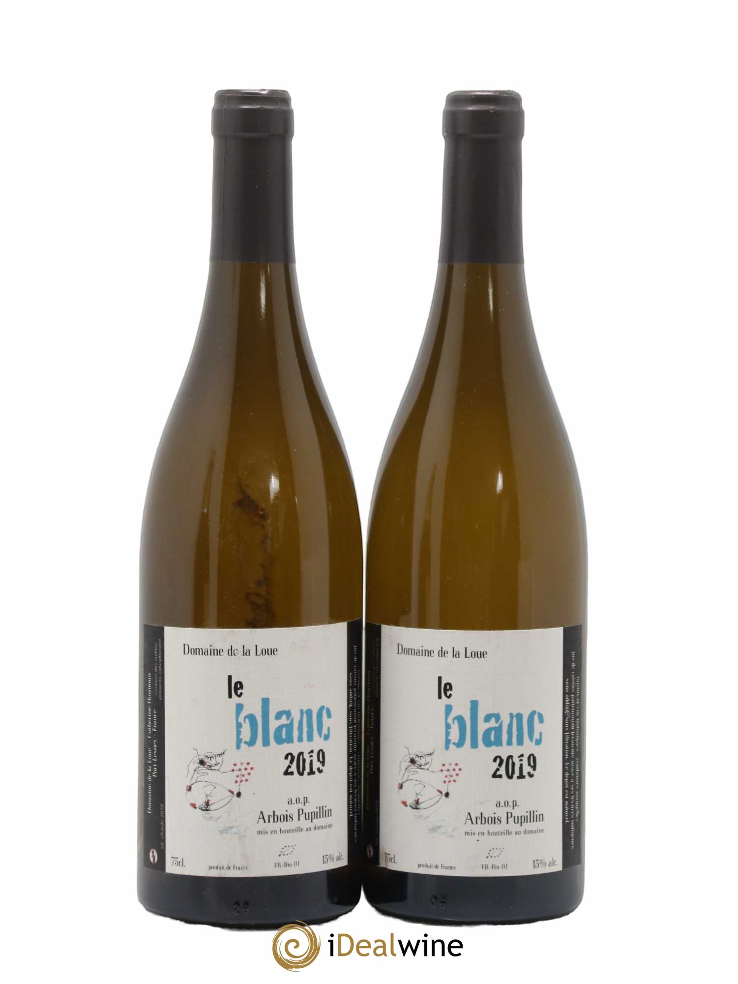 Arbois Pupillin Le Blanc Domaine De La Loue 2019 - Posten von 2 Flaschen - 0