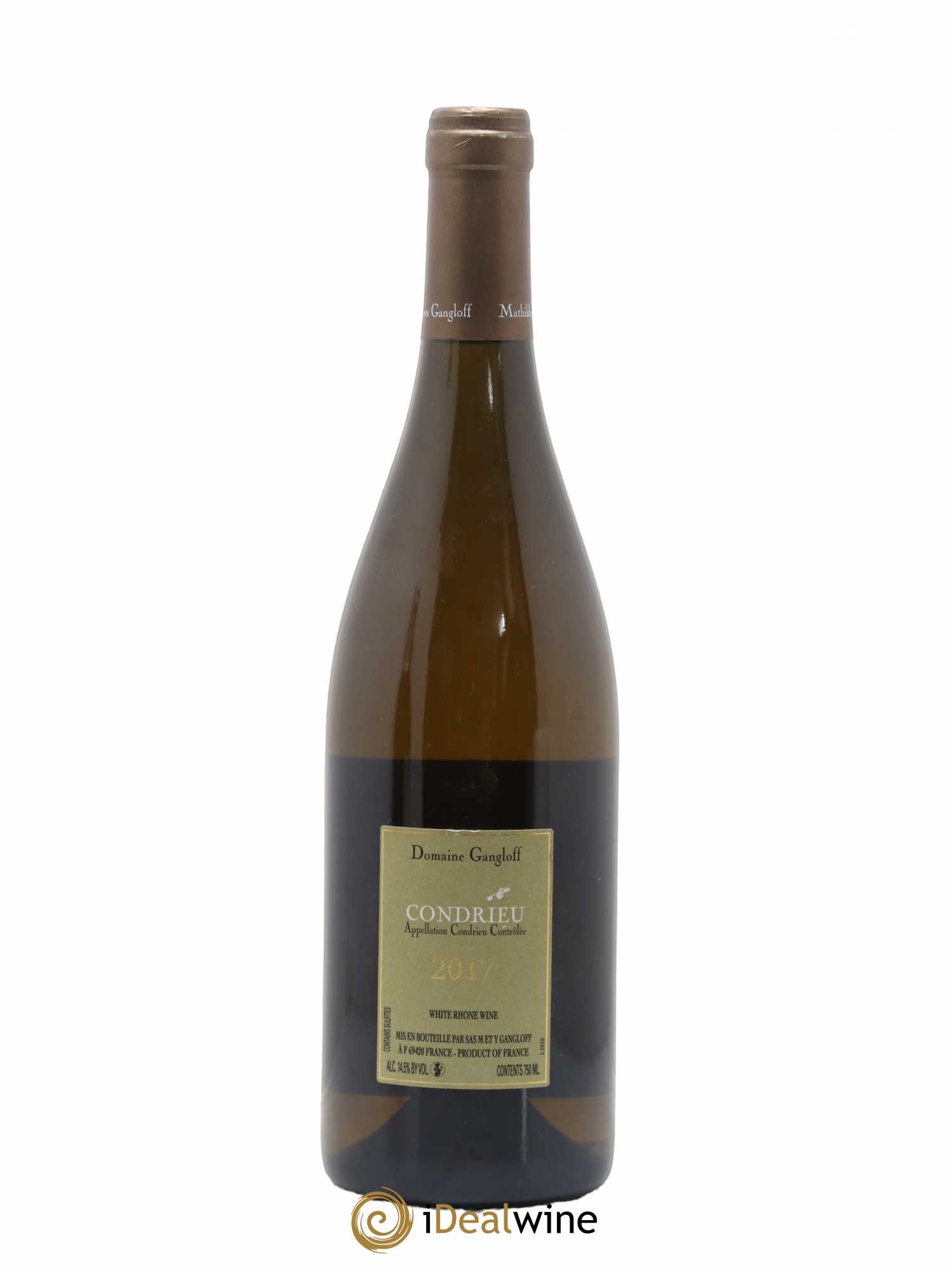 Condrieu Domaine Gangloff (Domaine) 2017 - Lot de 1 bouteille - 1