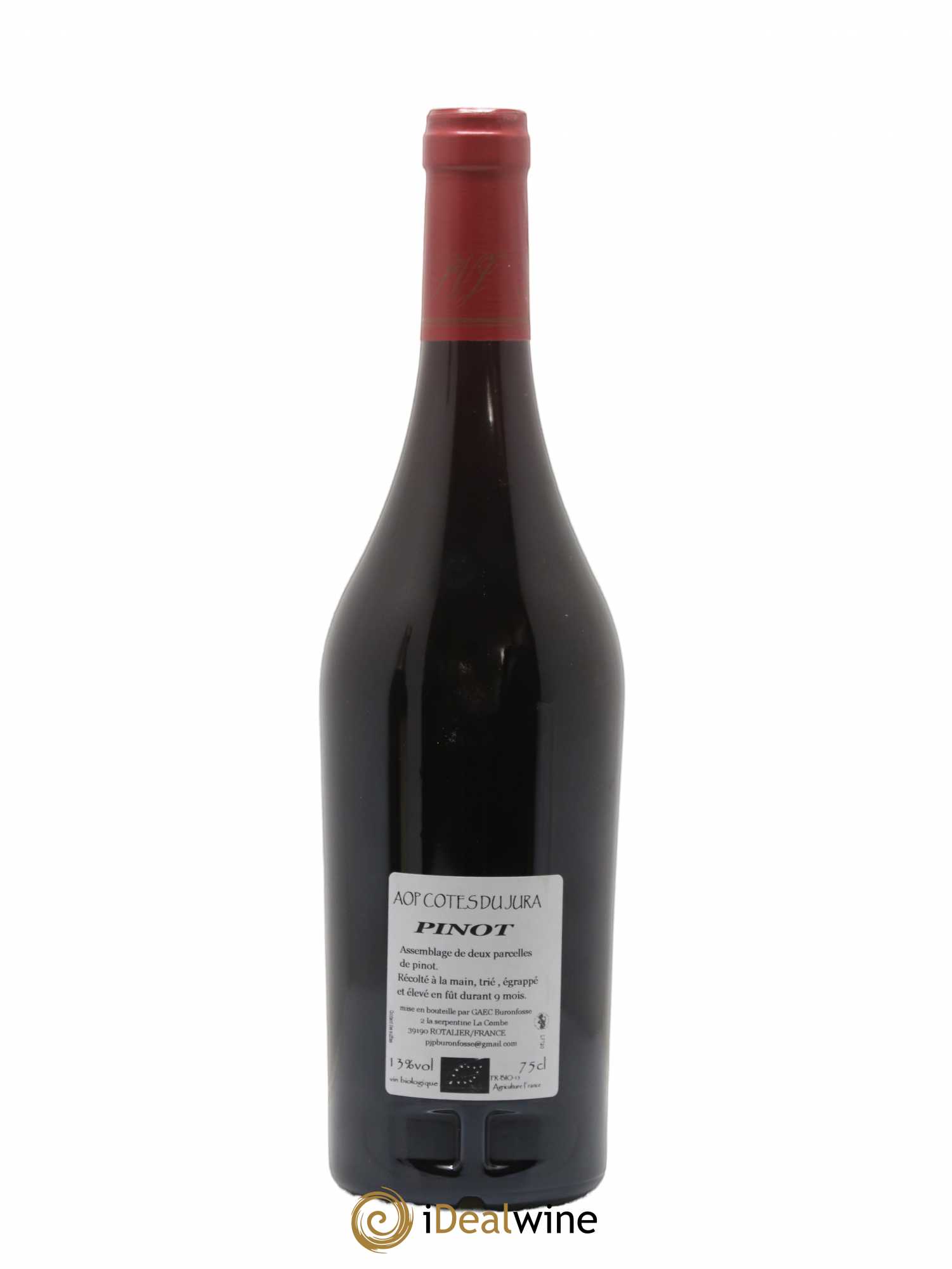 Côtes du Jura Pinot Buronfosse 2020 - Lot de 1 bouteille - 1