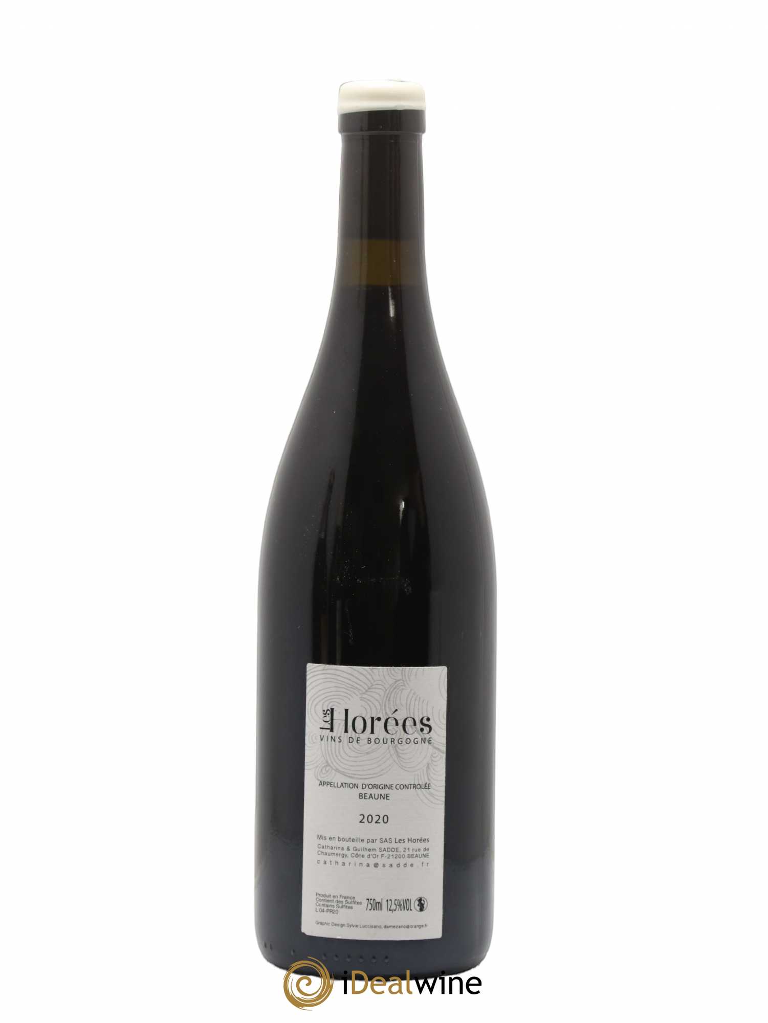 Beaune Les Prévolles Les Horées 2020 - Lot de 1 bouteille - 1