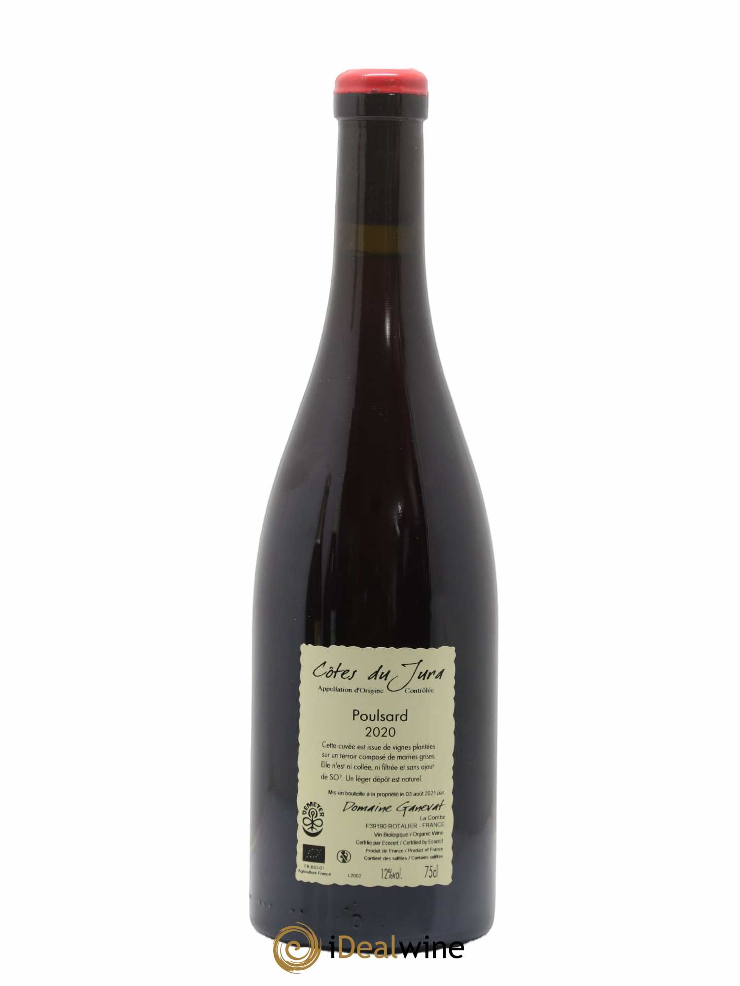 Côtes du Jura Les Chalasses Vieilles Vignes Poulsard Jean-François Ganevat (Domaine) 2020 - Lot de 1 bouteille - 1