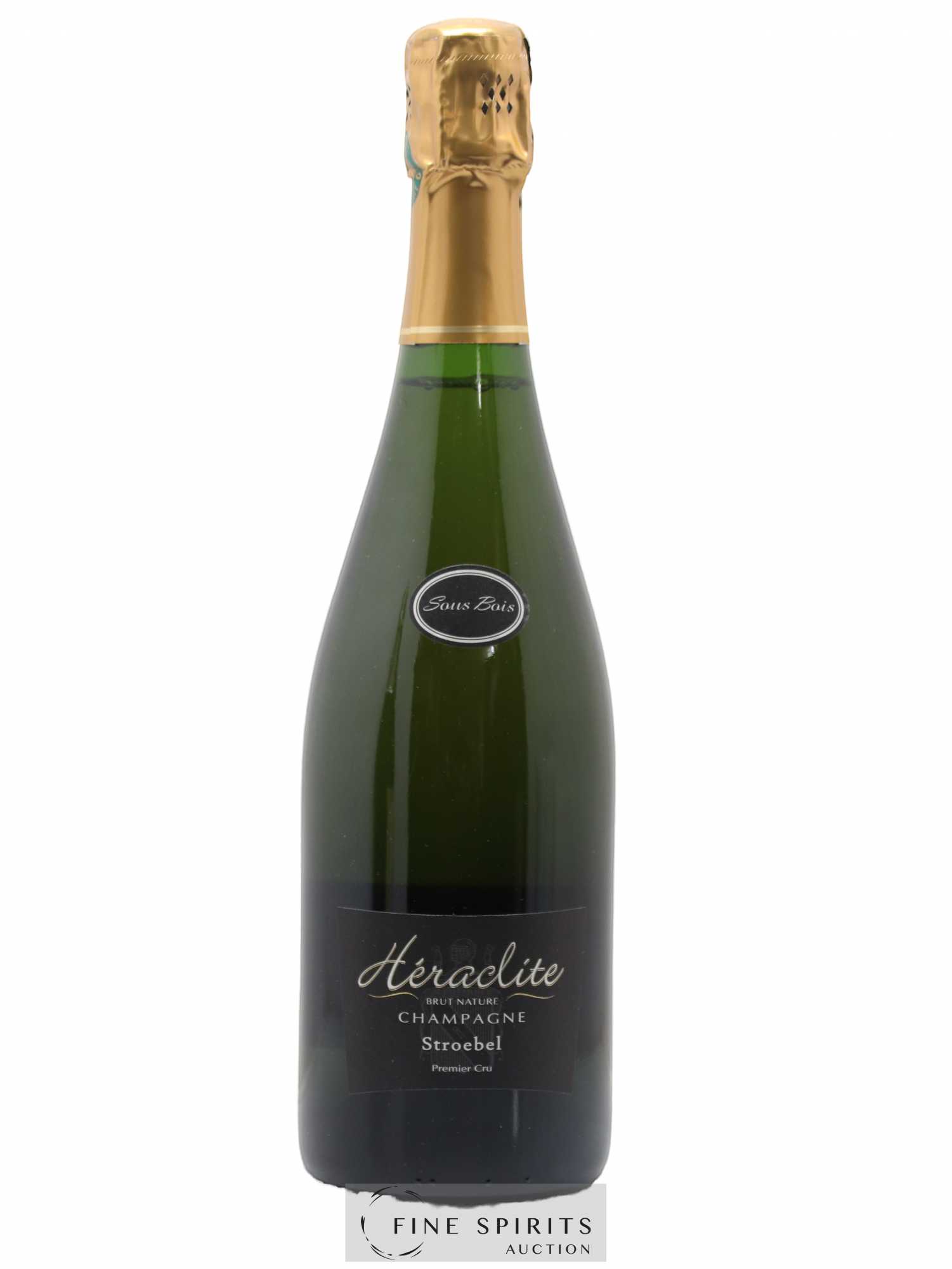 Champagne Premier Cru Brut Nature Héraclite Stroebel 2012 - Posten von 1 Flasche - 0