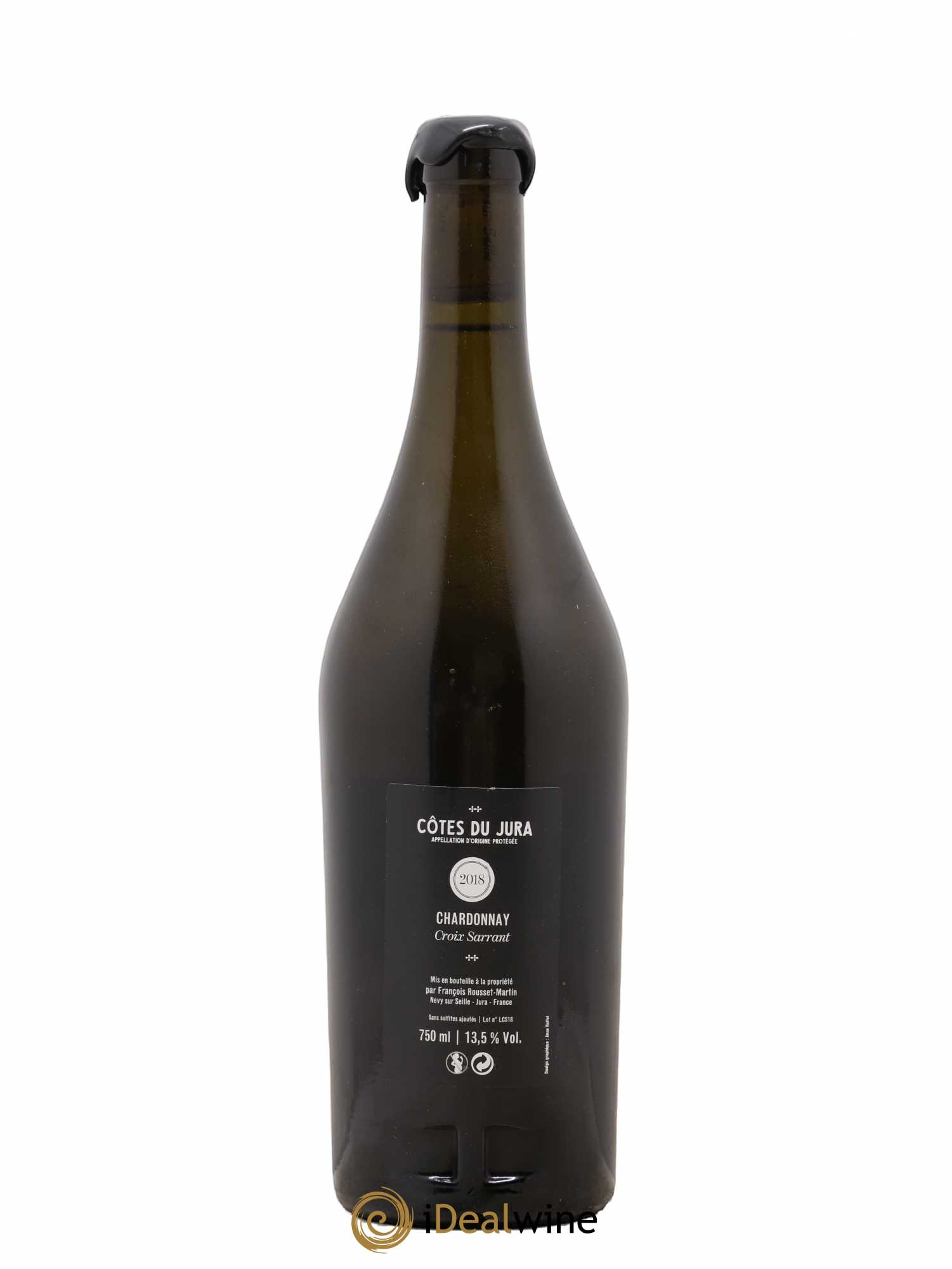 Côtes du Jura Chardonnay Croix Sarrant François Rousset Martin 2018 - Lot de 1 bouteille - 1