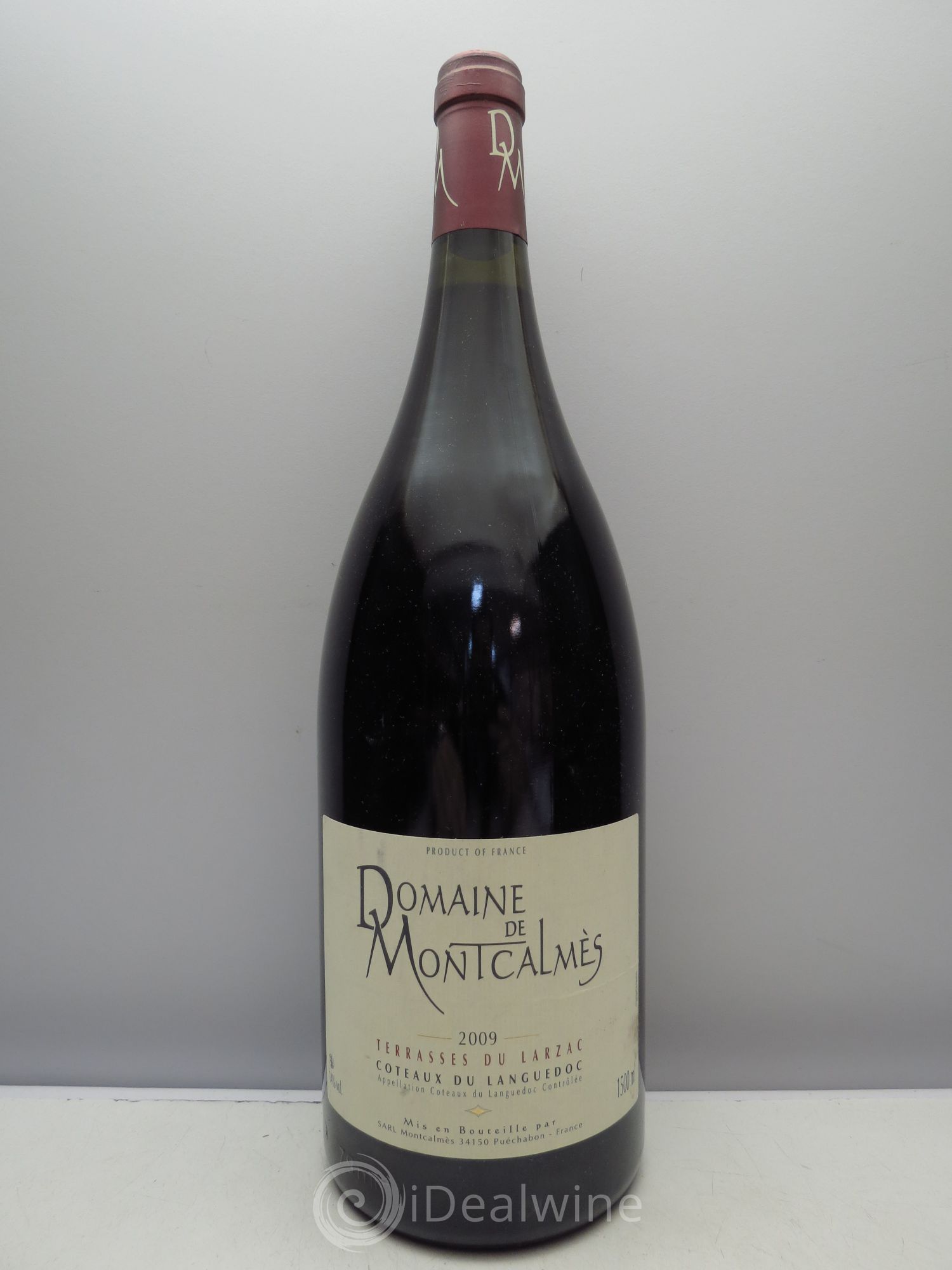 Terrasses du Larzac Domaine de Montcalmès Frédéric Pourtalié 2009 - Lot de 1 magnum - 0